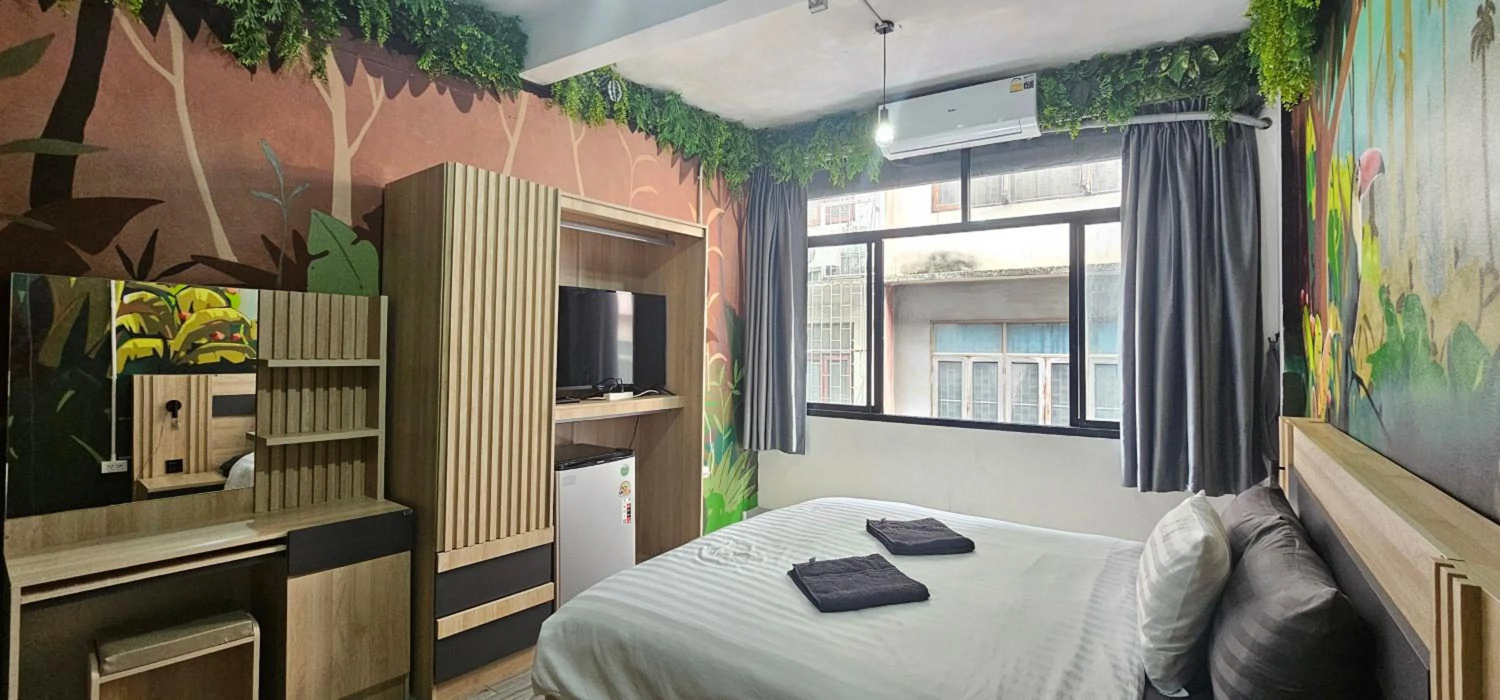 Bedroom, Bed in Urban Jungle Social