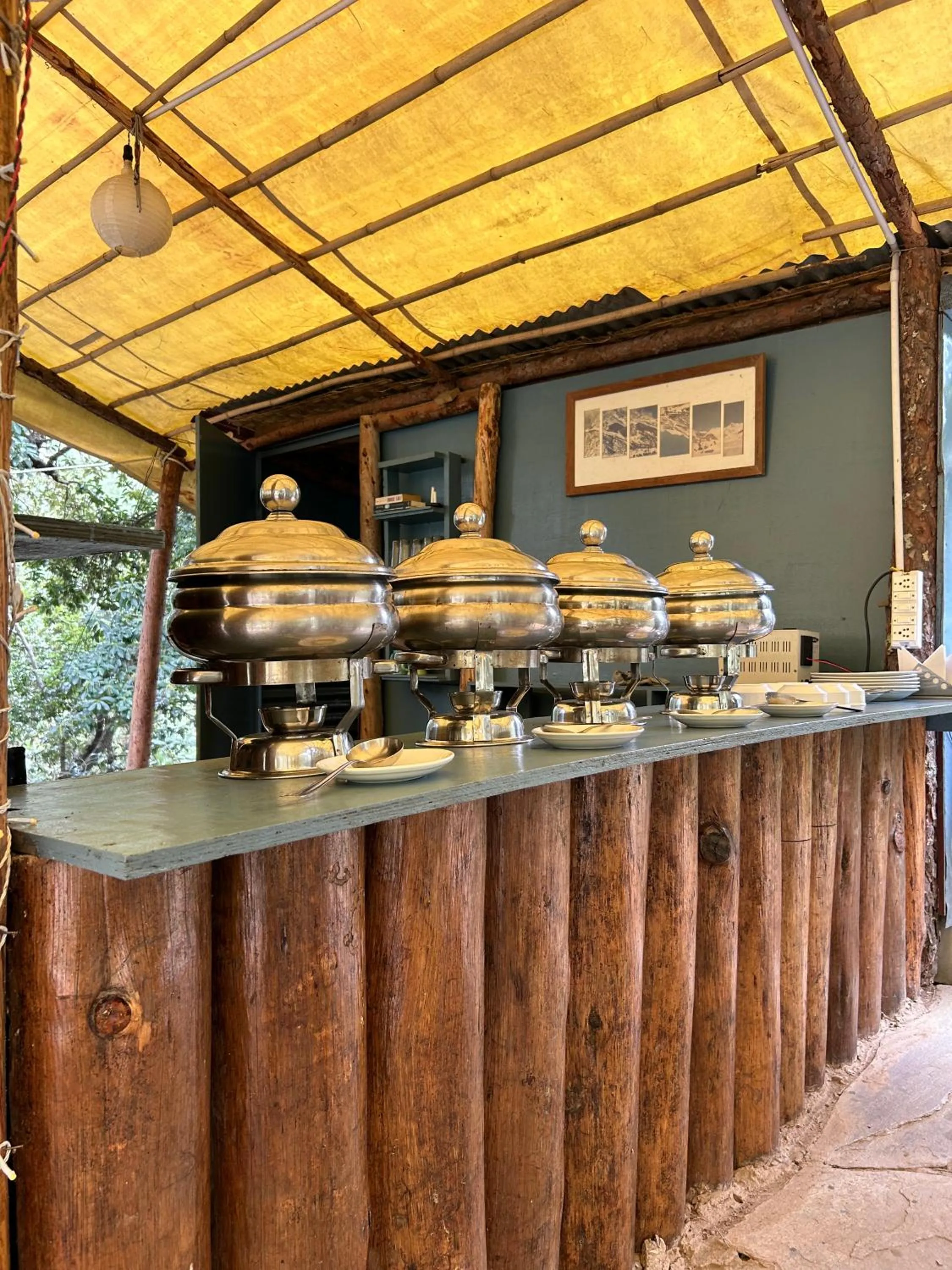 Food and drinks in Glampinn Woods