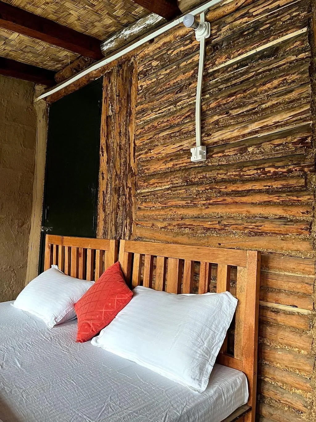 Bedroom, Bed in Glampinn Woods