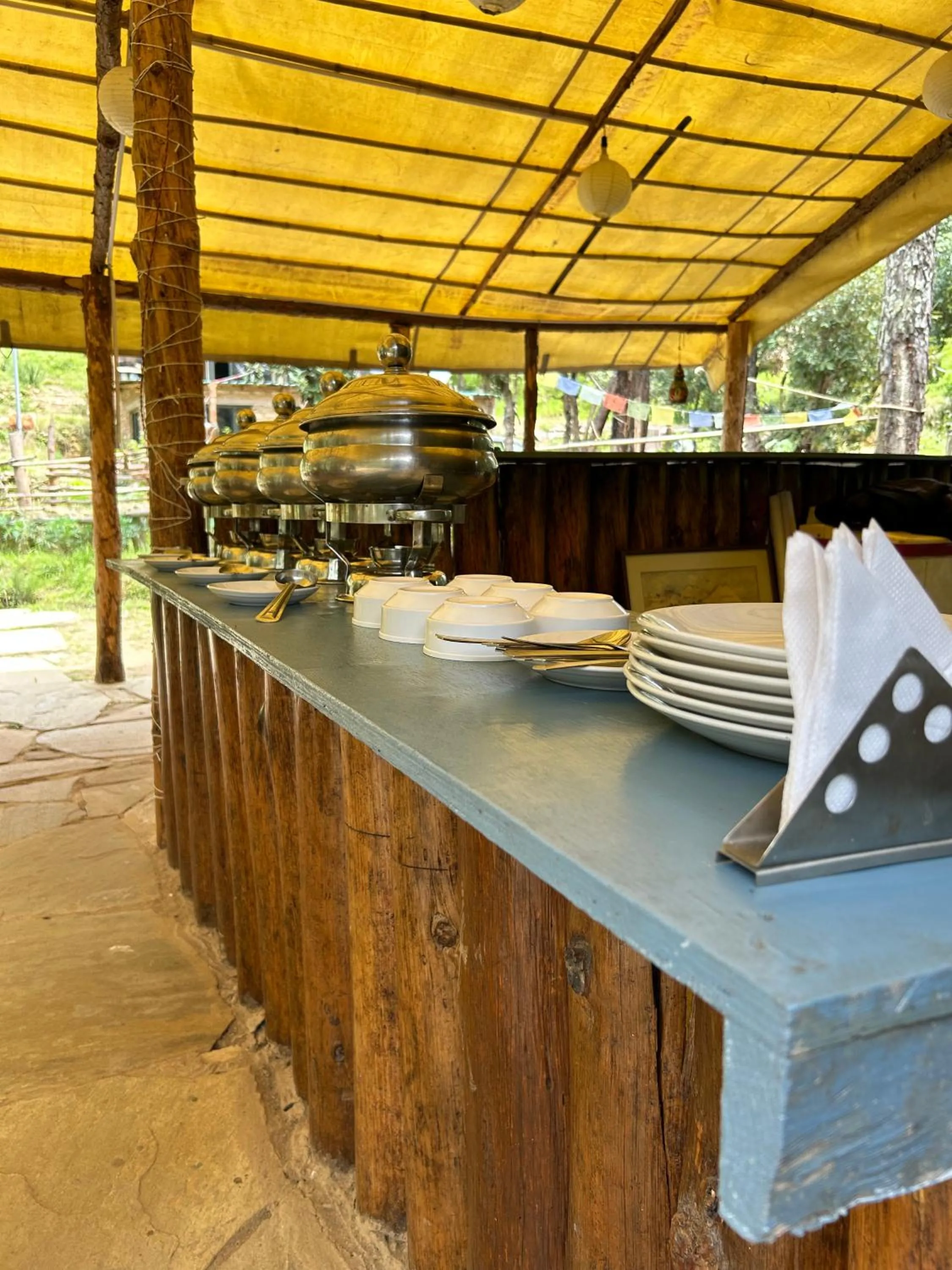 Food and drinks in Glampinn Woods