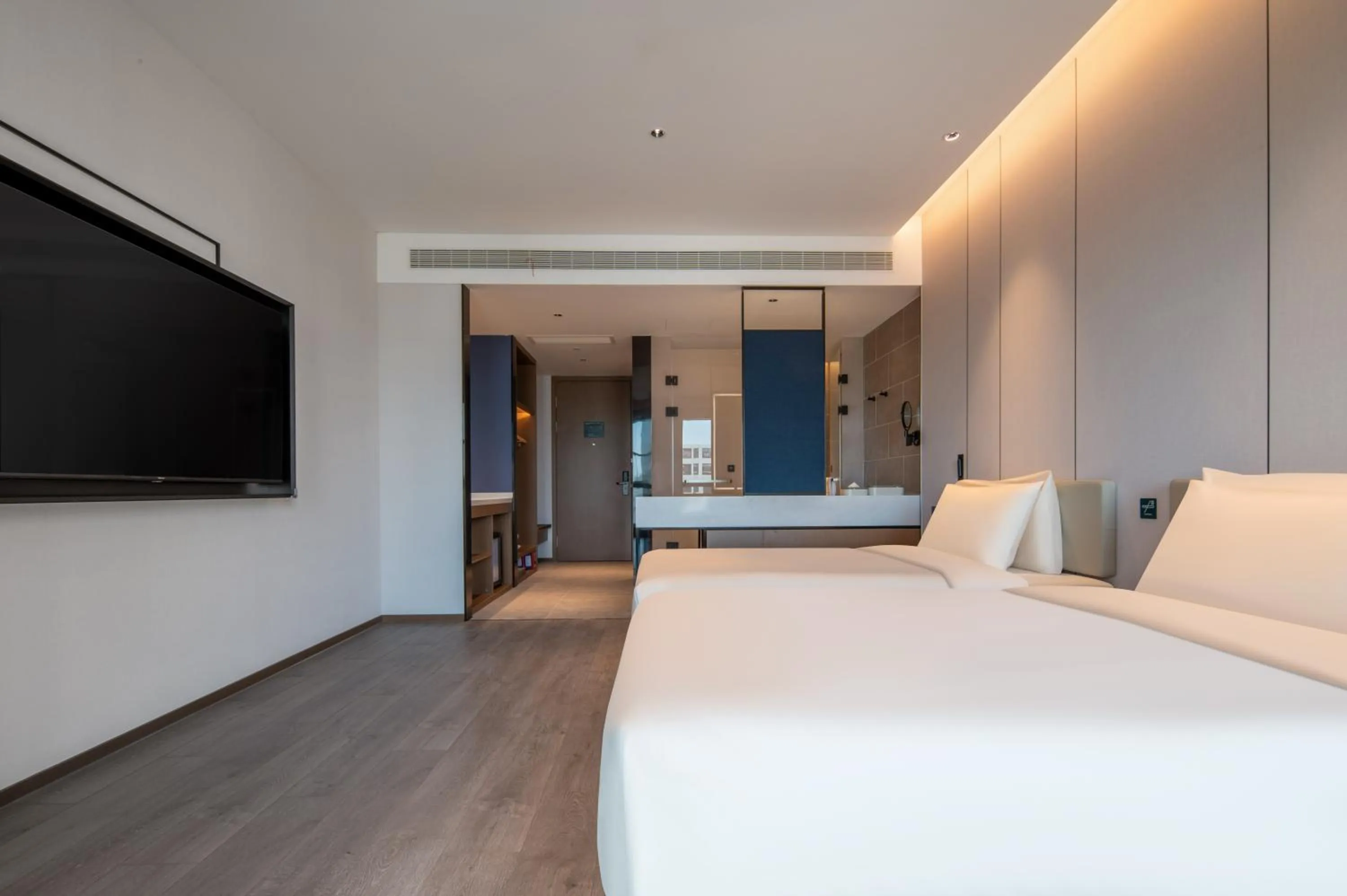 Bed in Atour Hotel Hangzhou East Railway Station East Square