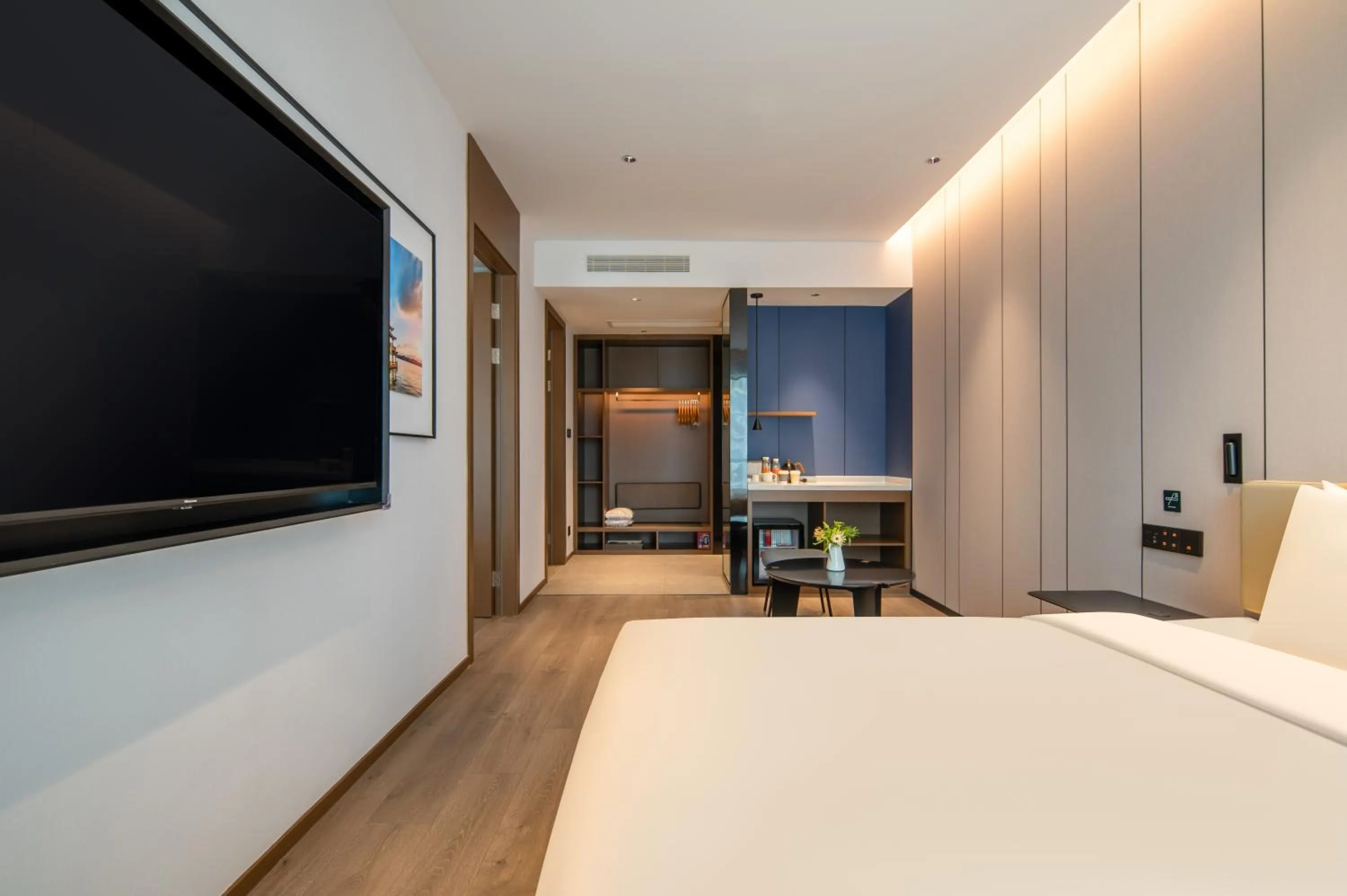 Bed in Atour Hotel Hangzhou East Railway Station East Square