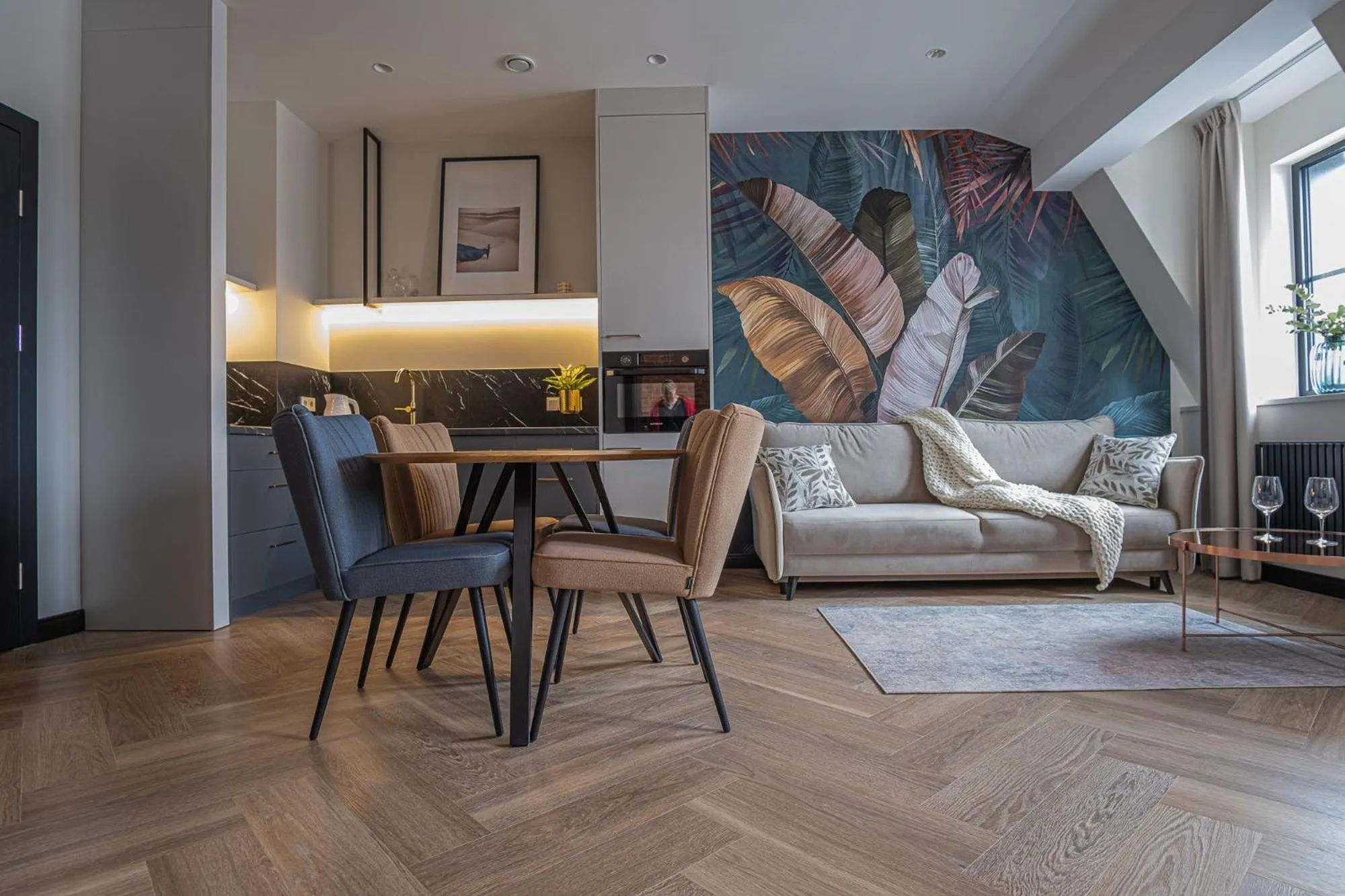 Living room in Carvala Boutique Apartments