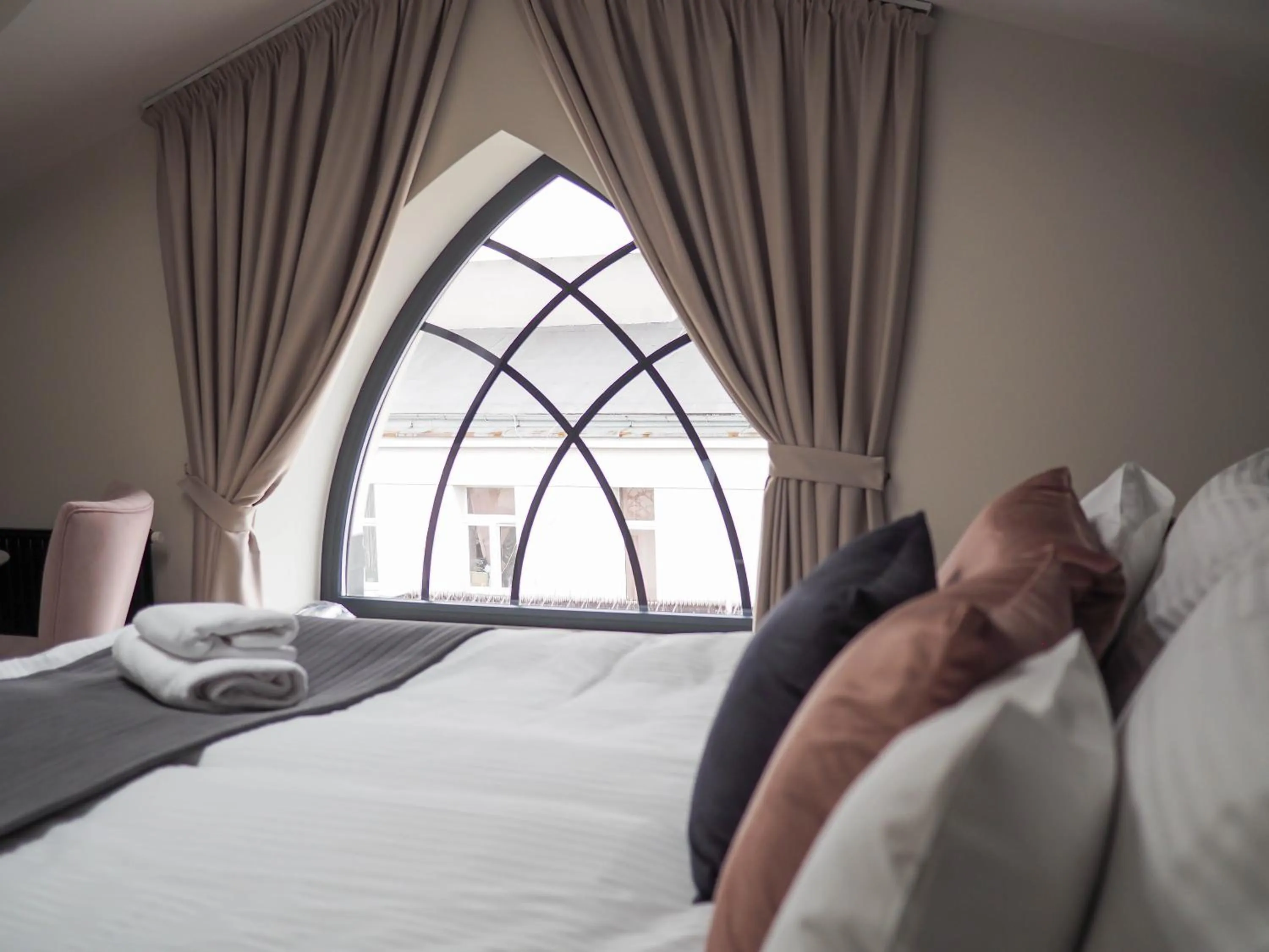 Bed in Carvala Boutique Apartments