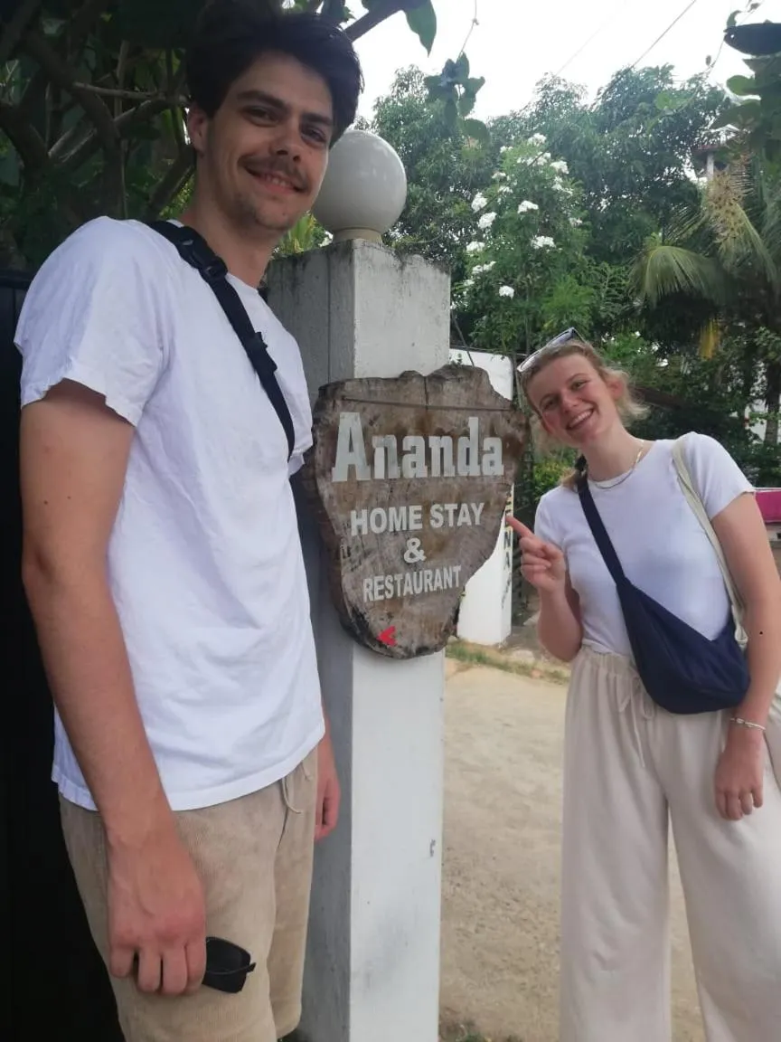 People in Ananda Home Stay and Restaurant