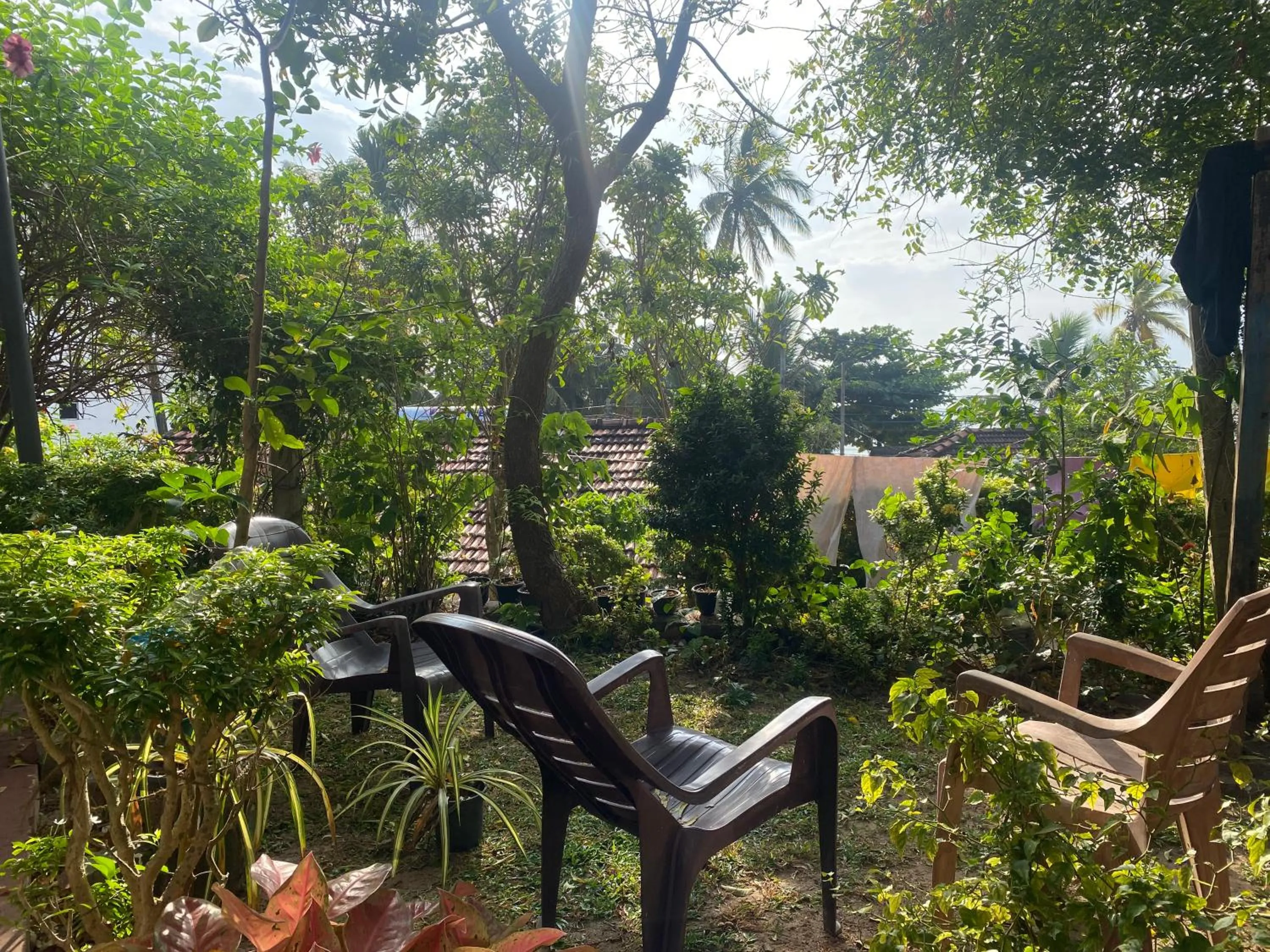 Garden in Ananda Home Stay and Restaurant