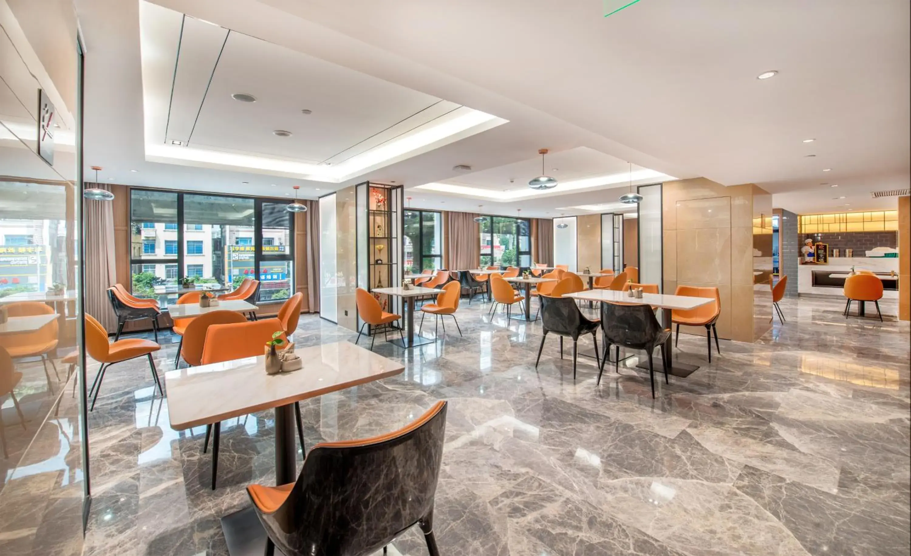 Restaurant/places to eat in Atour Hotel Guangzhou Sanyuanli-Guangzhou Baiyun Railway-Fiee Self-Service Laundry Restaurant/places to eat in Atour Hotel Guangzhou Sanyuanli-Guangzhou Baiyun Railway-Fiee Self-Service Laundry