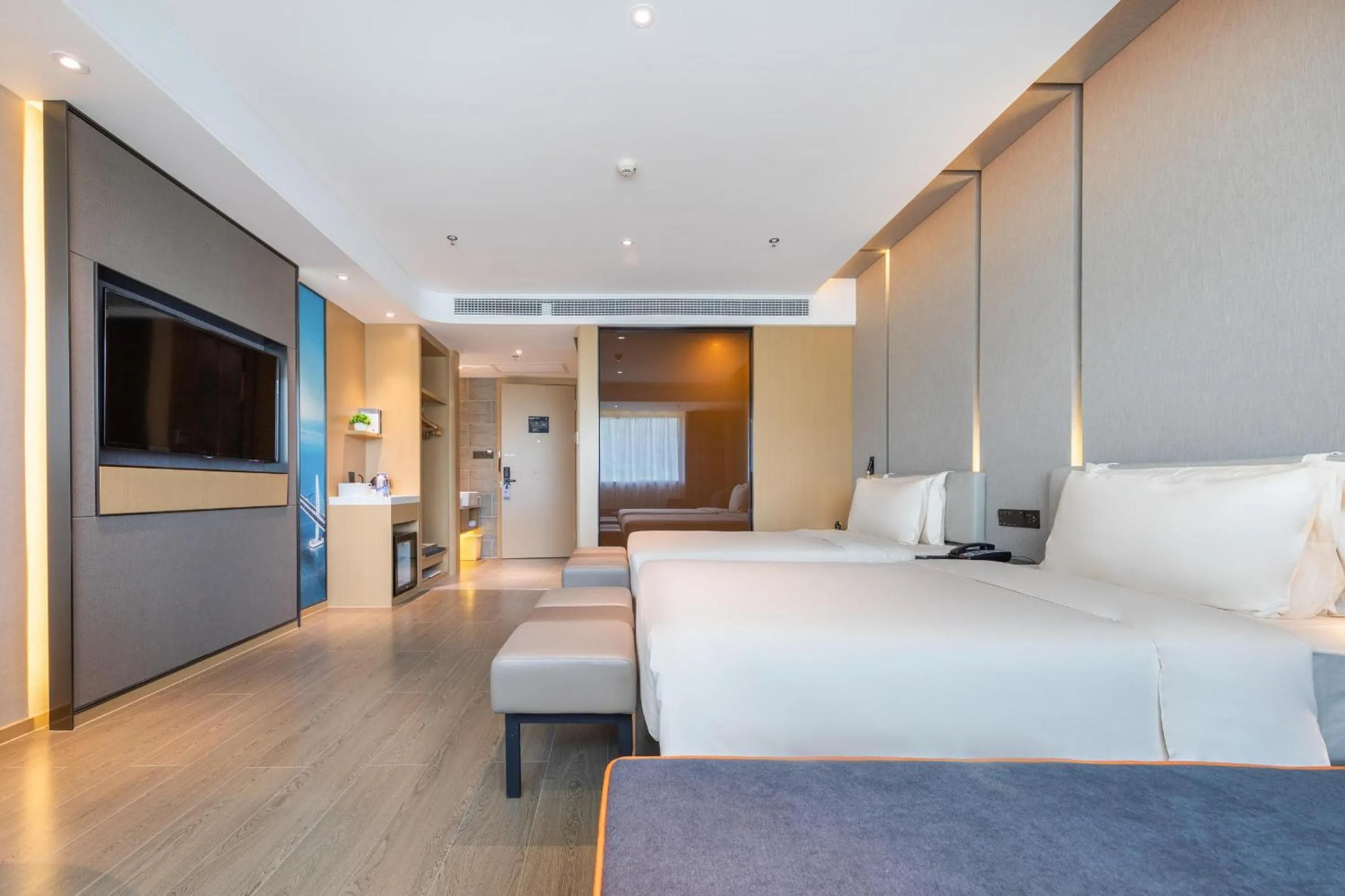 Bedroom in Atour Hotel Guangzhou Huangpu Luogang Science City