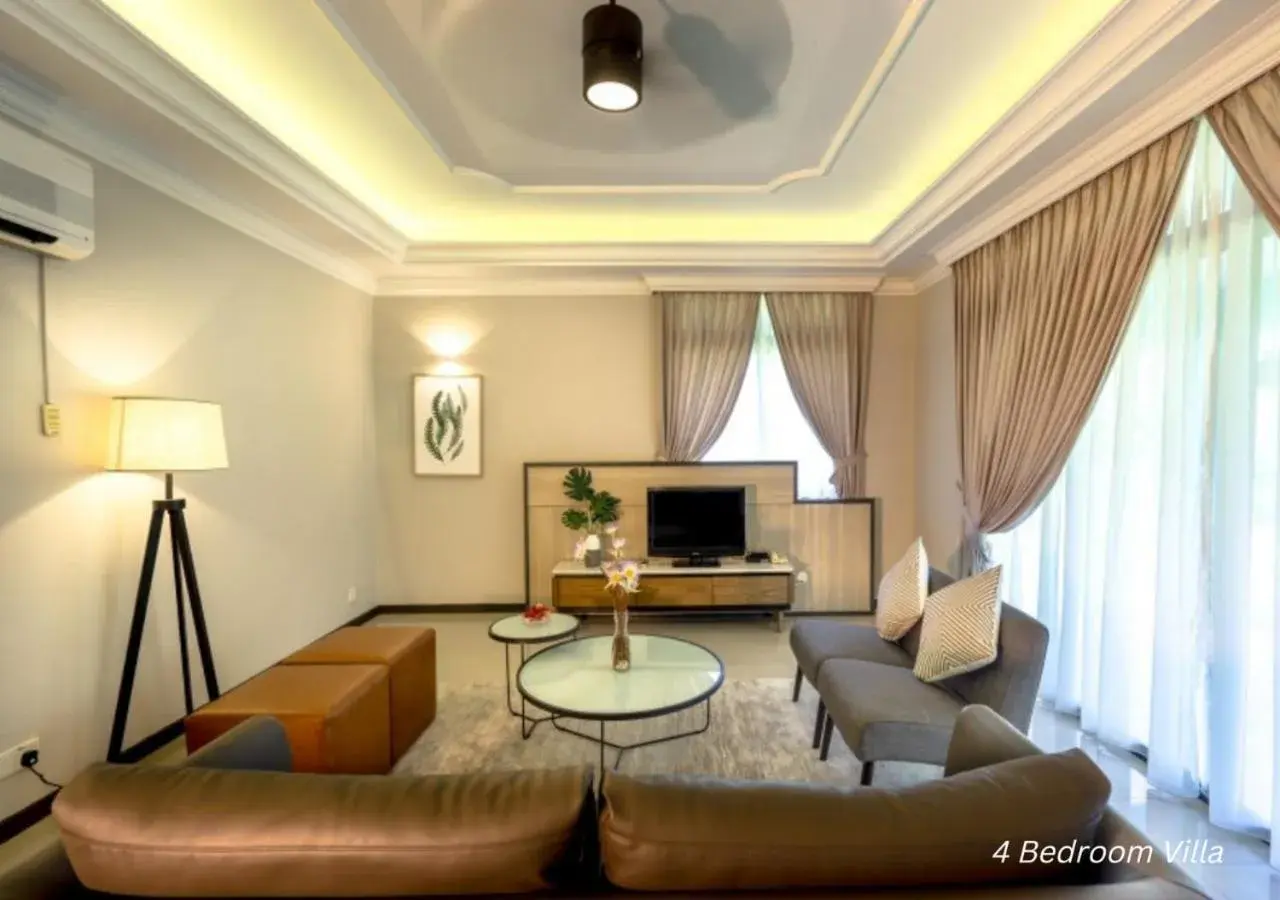 Living room in Tanjung Puteri Golf and Resort Malaysia Living room in Tanjung Puteri Golf and Resort Malaysia