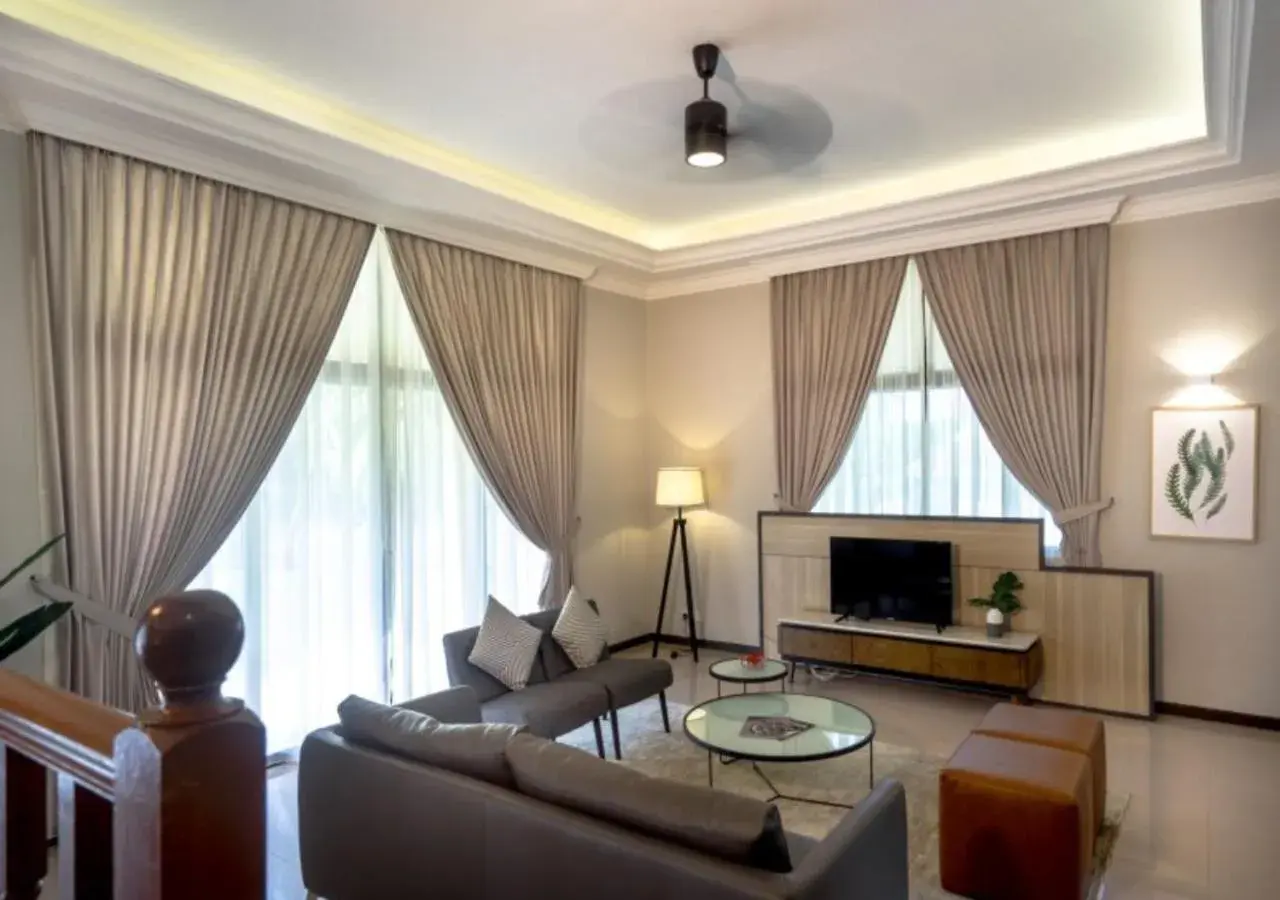 Living room in Tanjung Puteri Golf and Resort Malaysia Living room in Tanjung Puteri Golf and Resort Malaysia