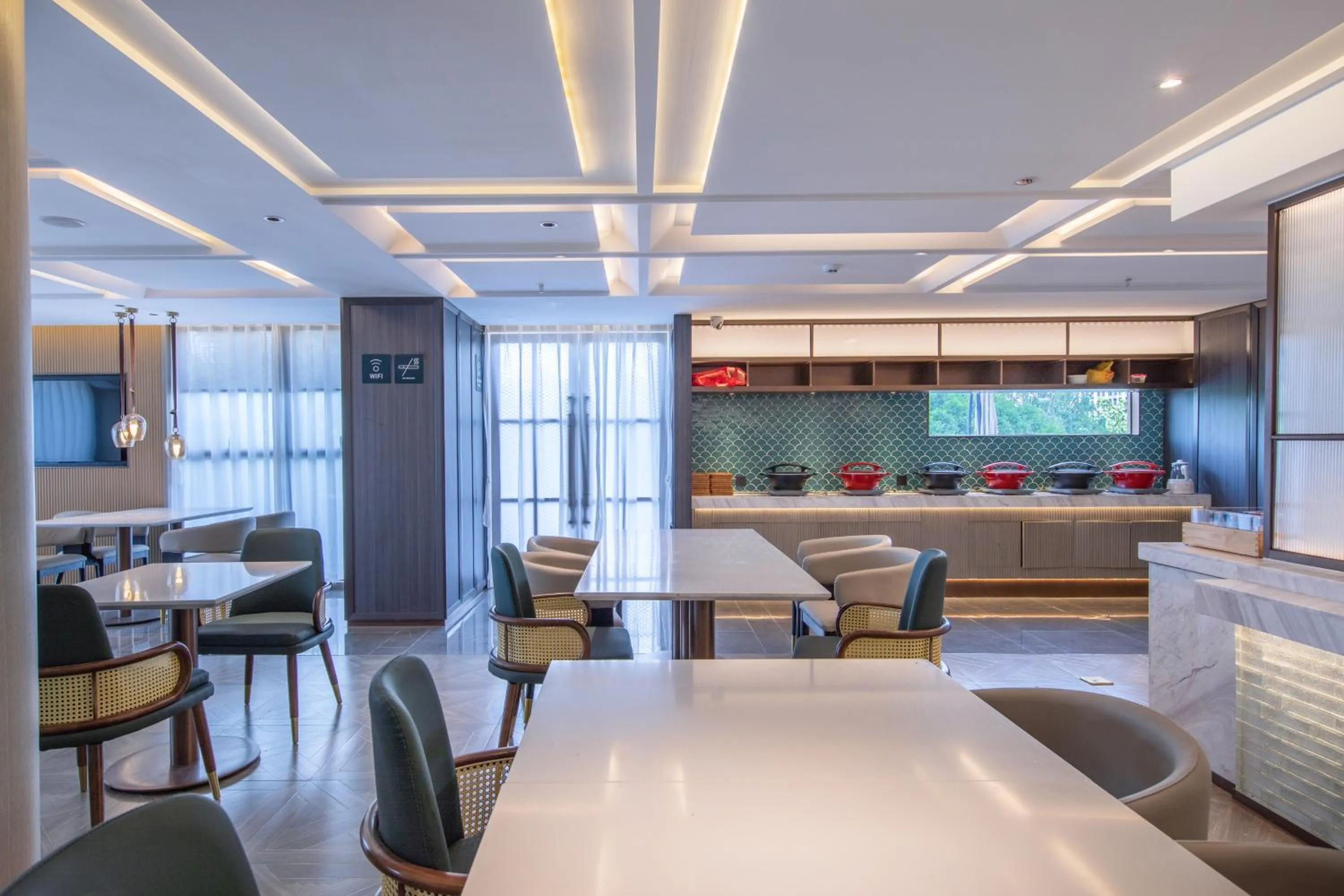 Breakfast in Atour Hotel Guangzhou Zhongcun Hanxi Changlong Metro Station