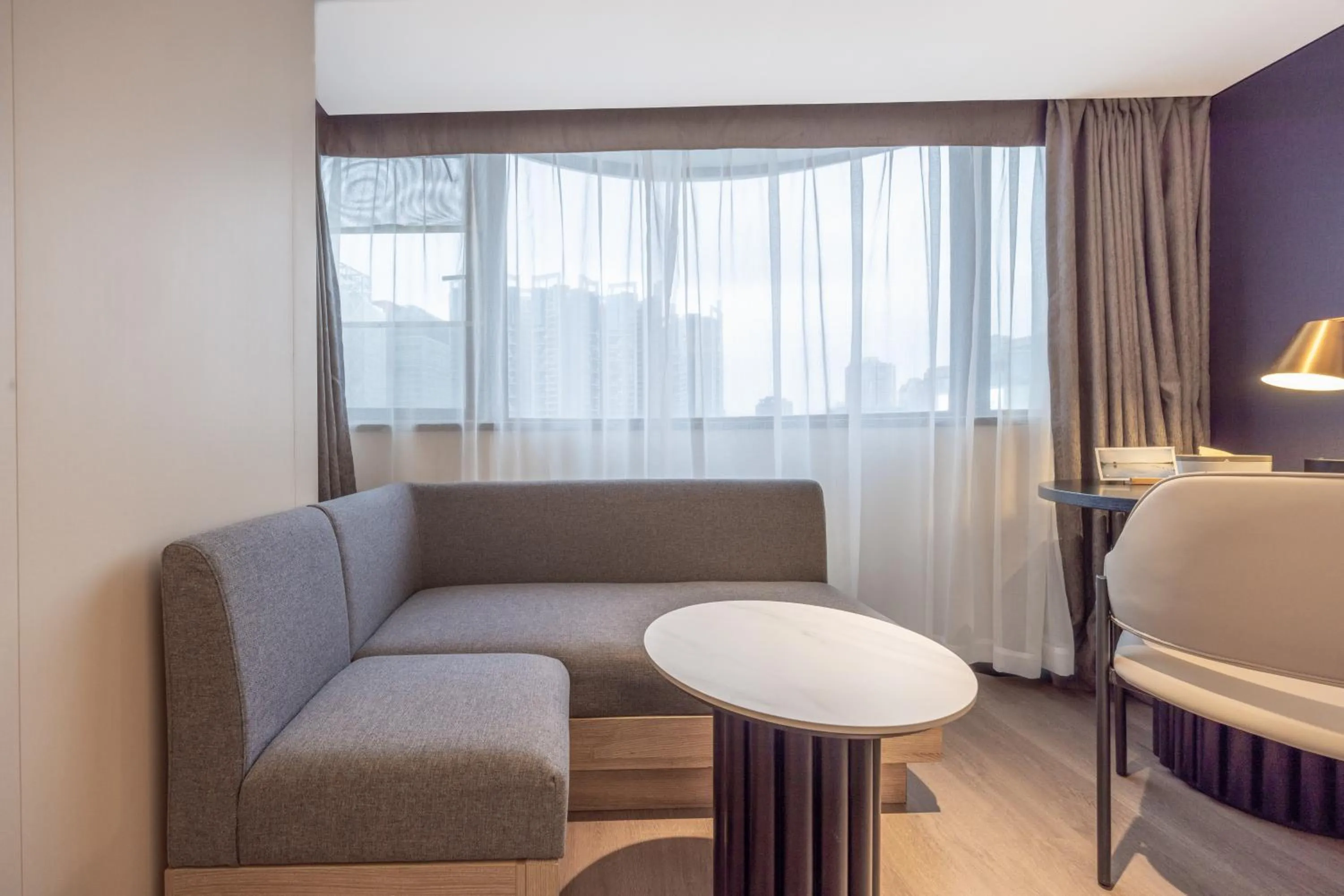 Bed in Atour Hotel Guangzhou Tianhe Sports Center