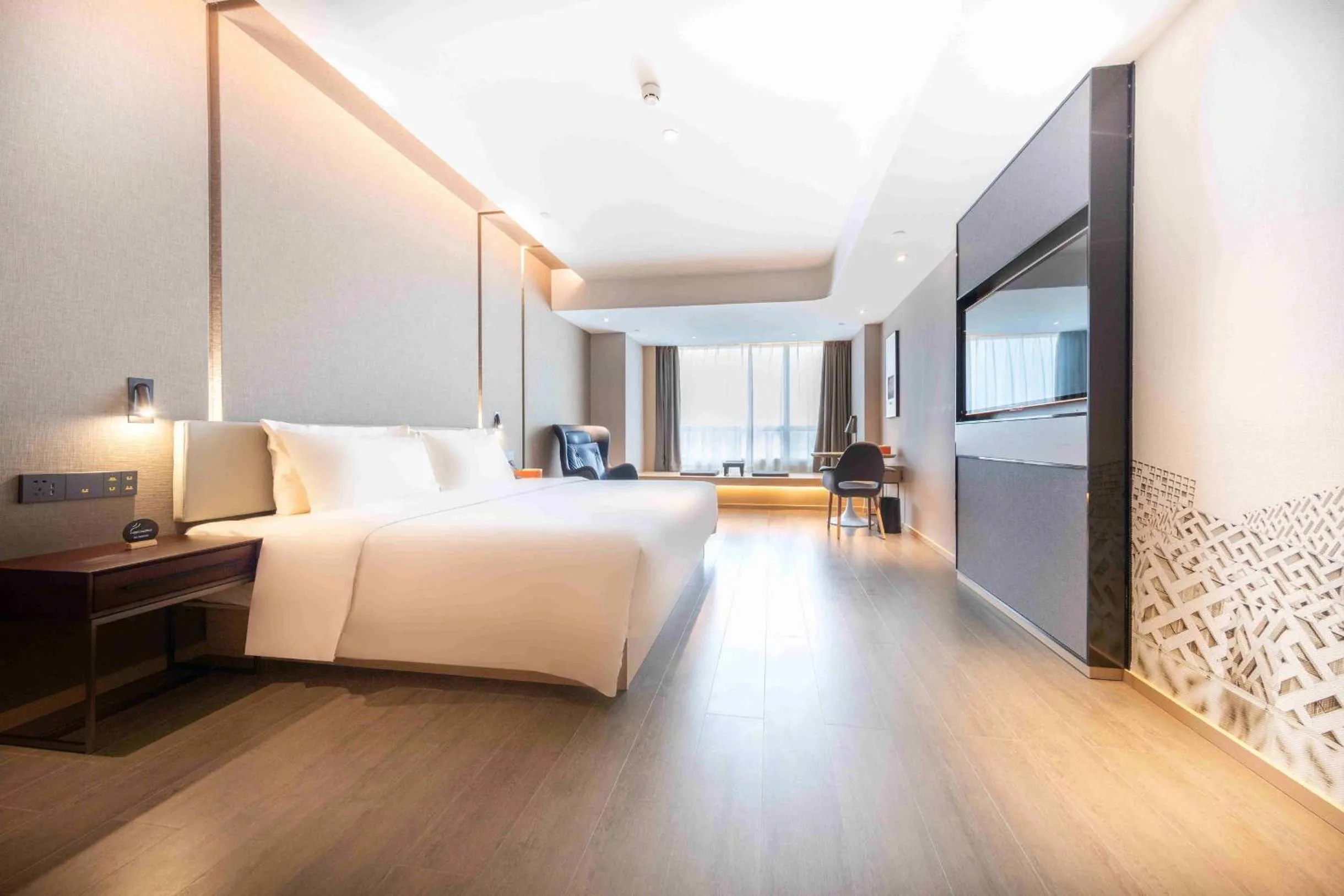 Bed in Atour Hotel Foshan Shunde Happy Coast