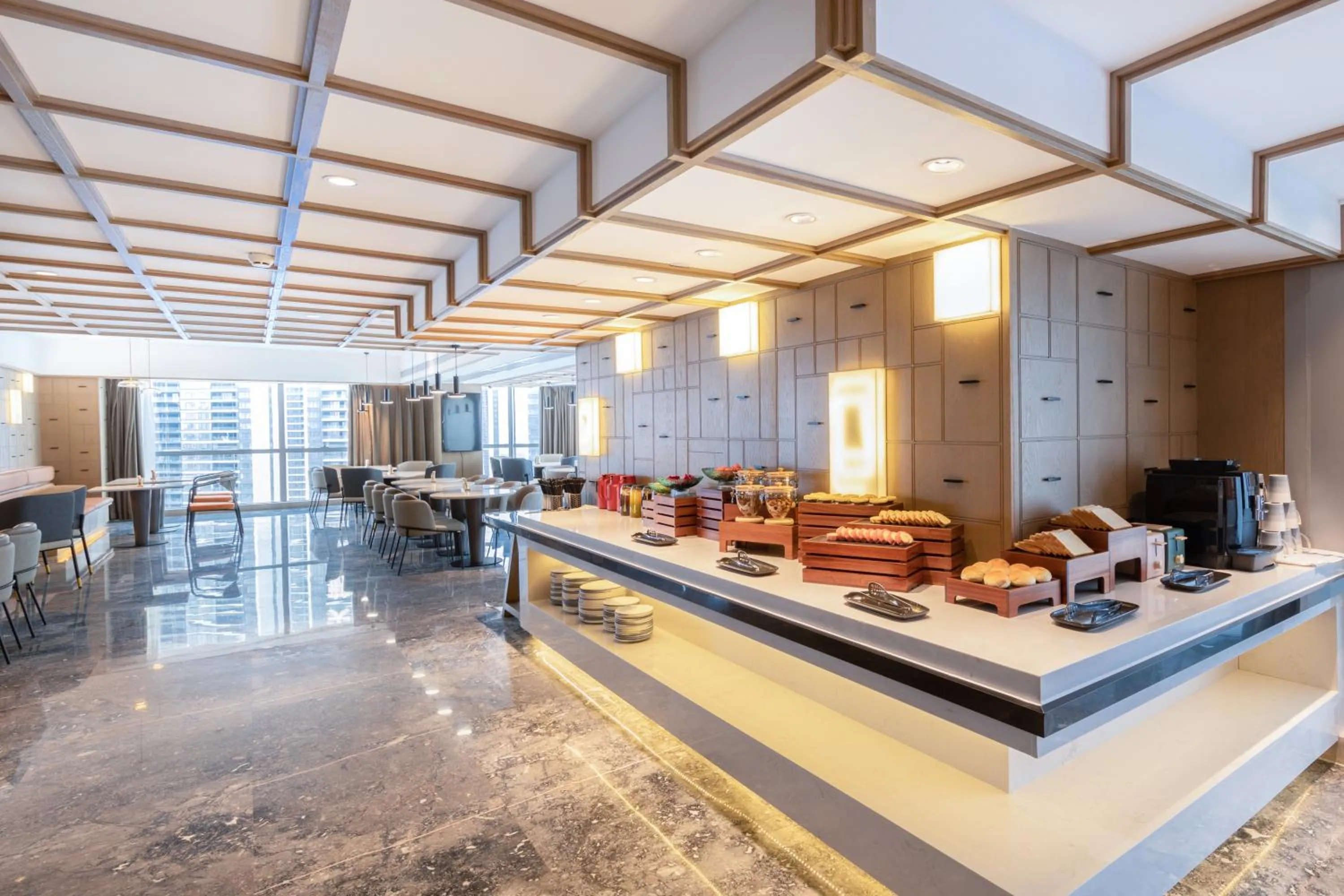 Restaurant/places to eat in Atour Hotel Foshan Shunde Happy Coast