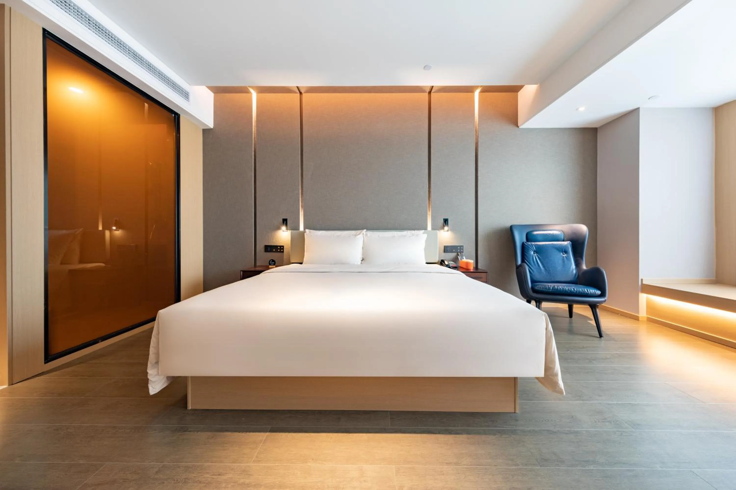 Bed in Atour Hotel Foshan Shunde Happy Coast