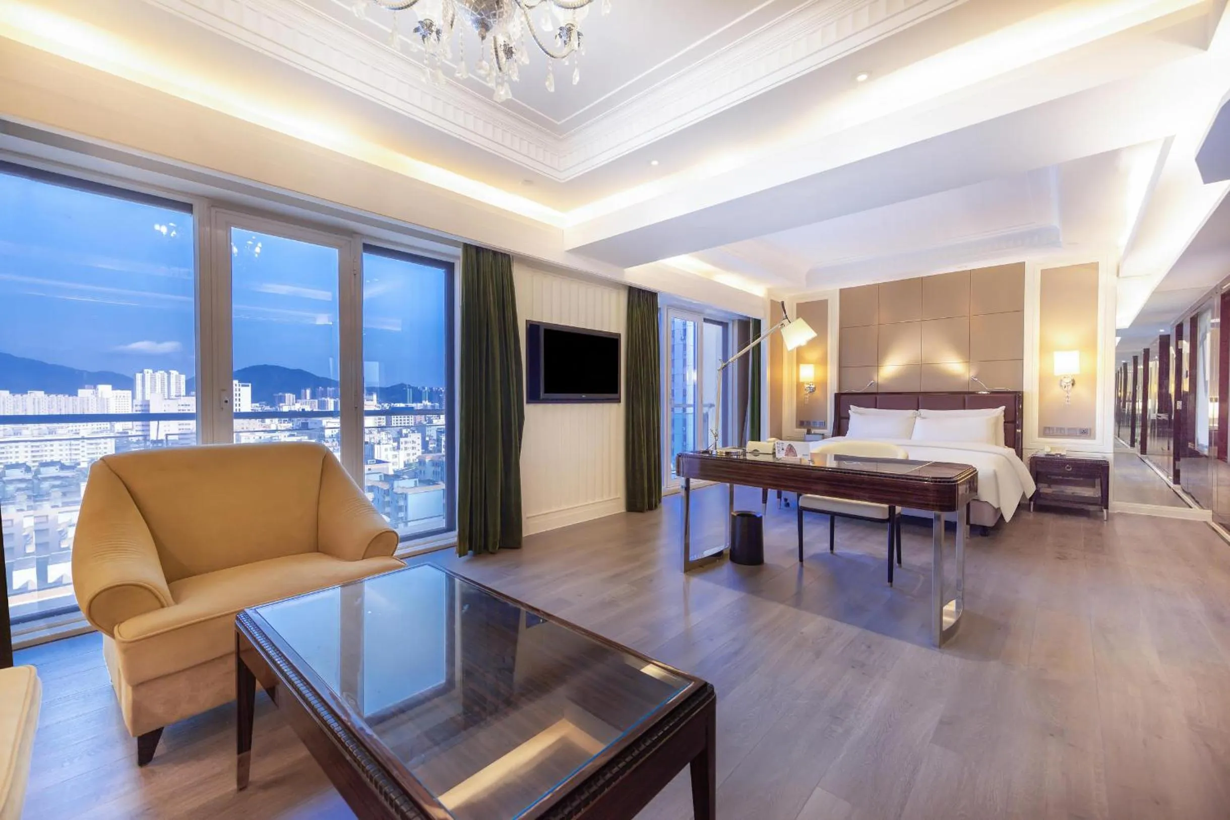 Bed in Atour X Hotel Huizhou Huiyang Municipal Plaza