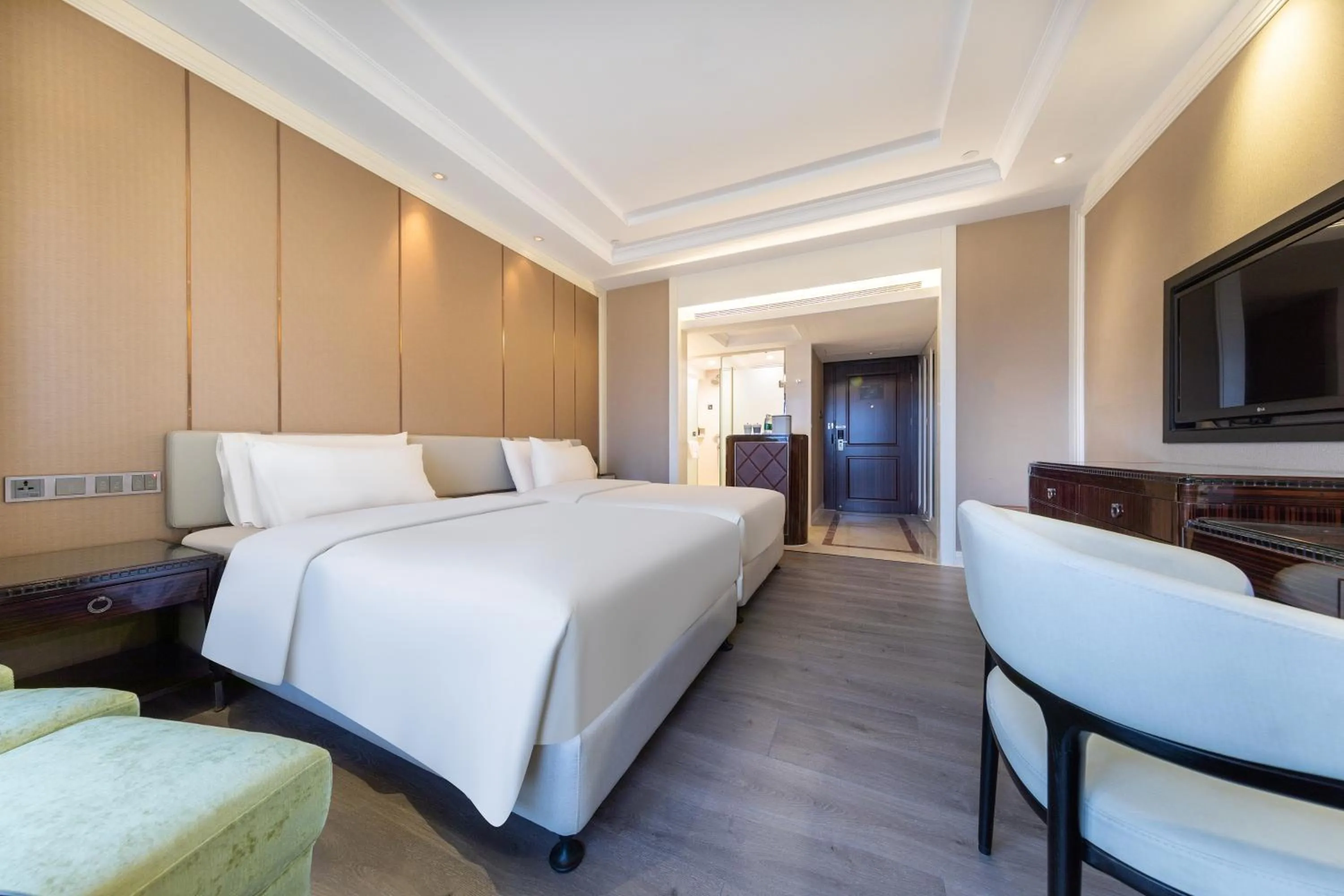 Bed in Atour X Hotel Huizhou Huiyang Municipal Plaza