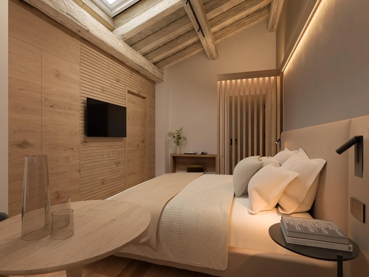 Bedroom, Bed in Naturae Lodge Wellness & Spa