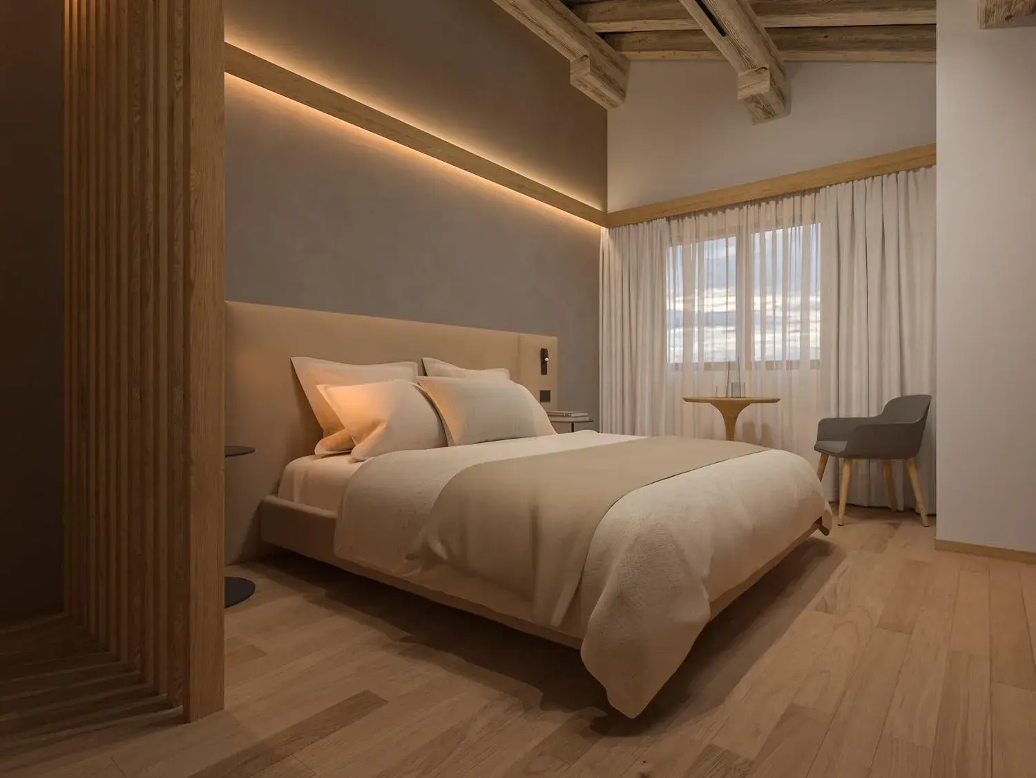 Deluxe Double or Twin Room with Mountain View in Naturae Lodge Wellness & Spa Deluxe Double or Twin Room with Mountain View in Naturae Lodge Wellness & Spa