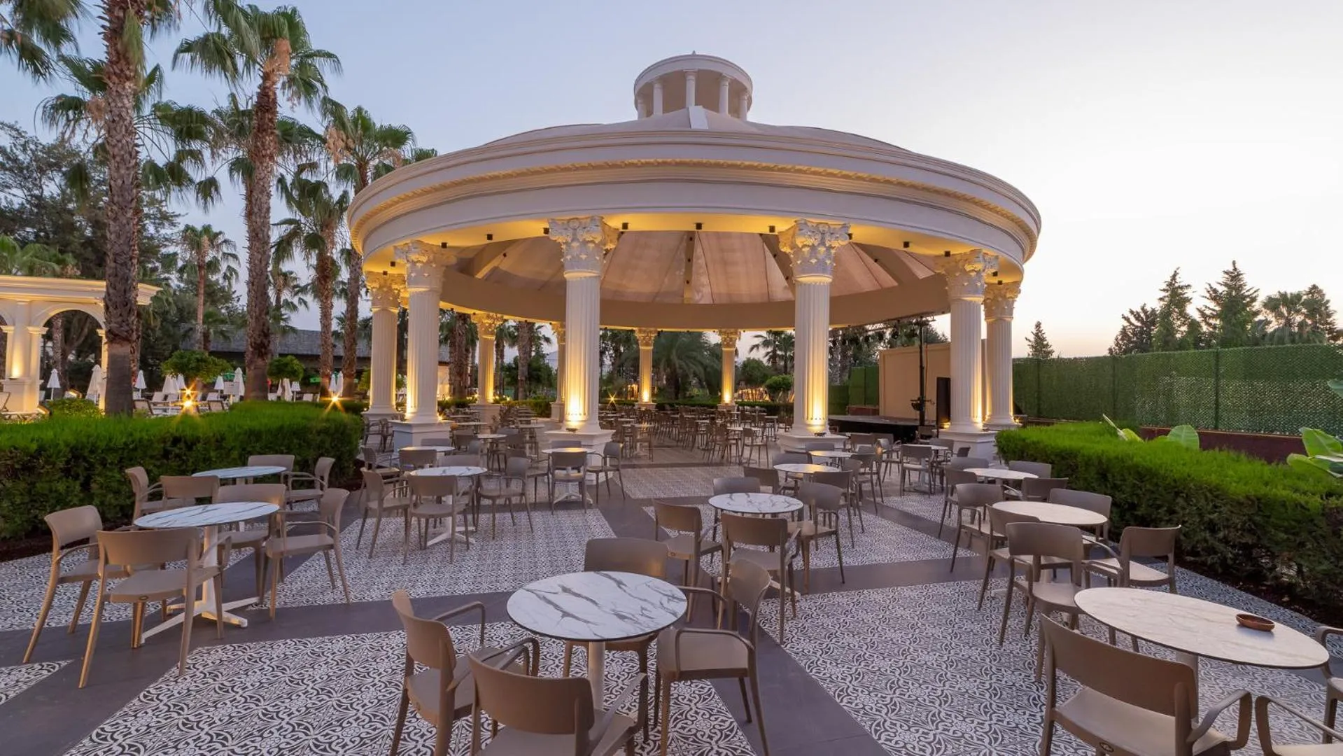 Patio in Numa Club Side Hotel - Ultra All Inclusive