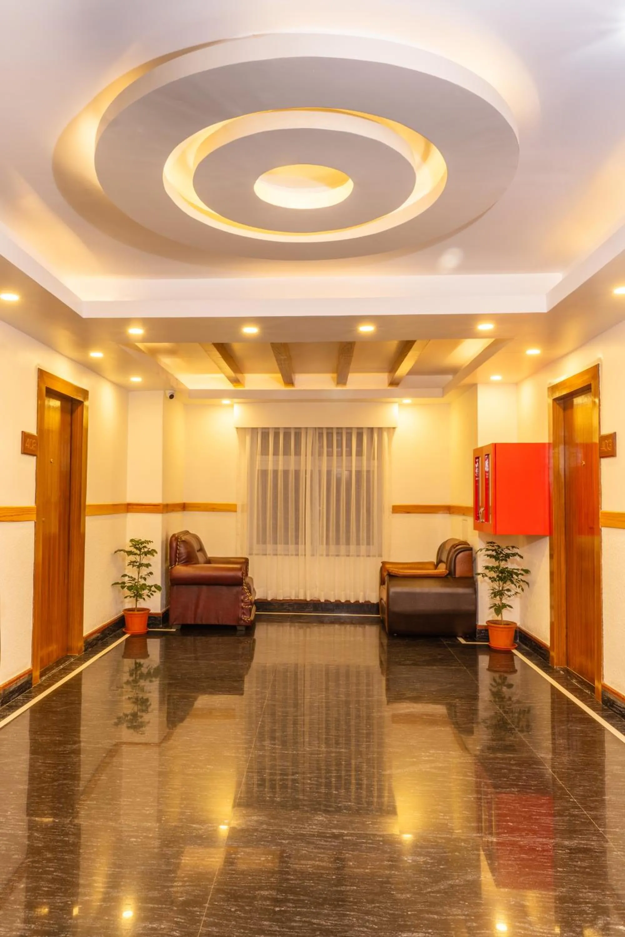 Seating area in Pokhara Alpine and Springs