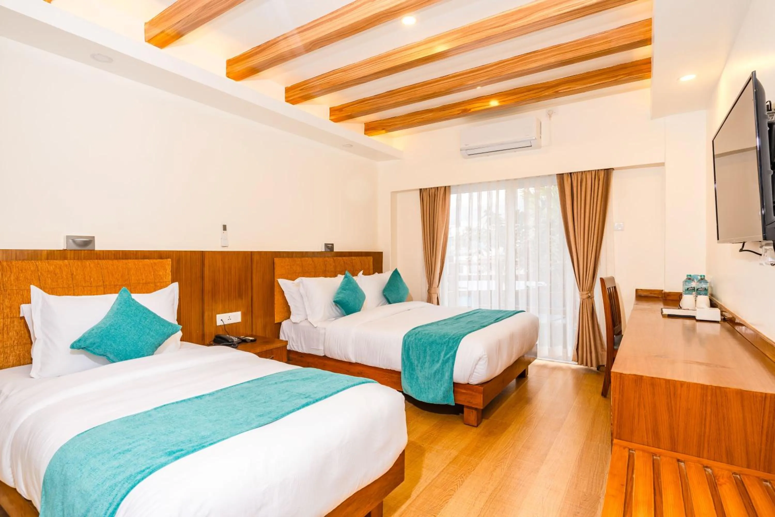 Bedroom, Bed in Pokhara Alpine and Springs