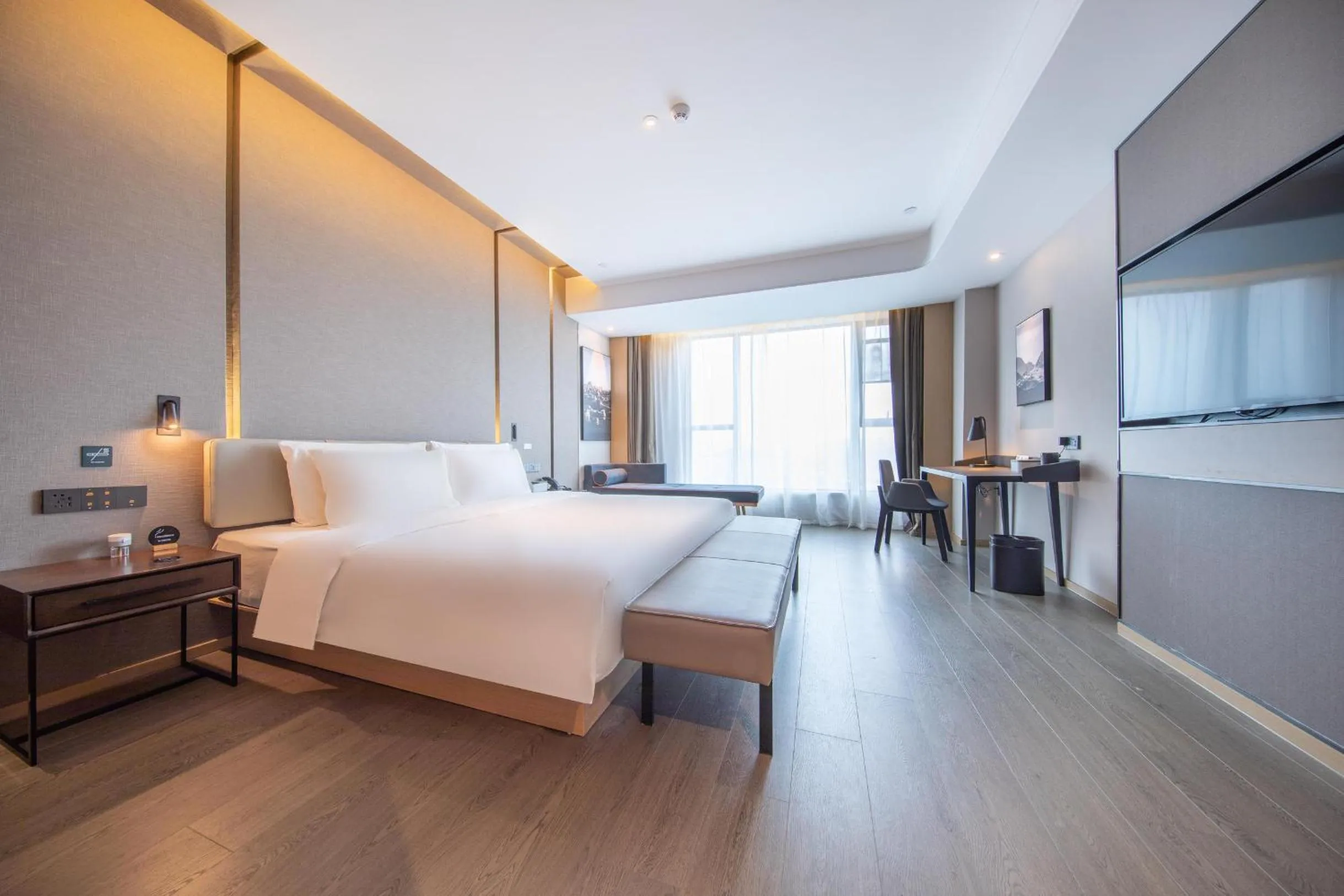 Bedroom, Bed in Atour Hotel Dongguan Fenggang