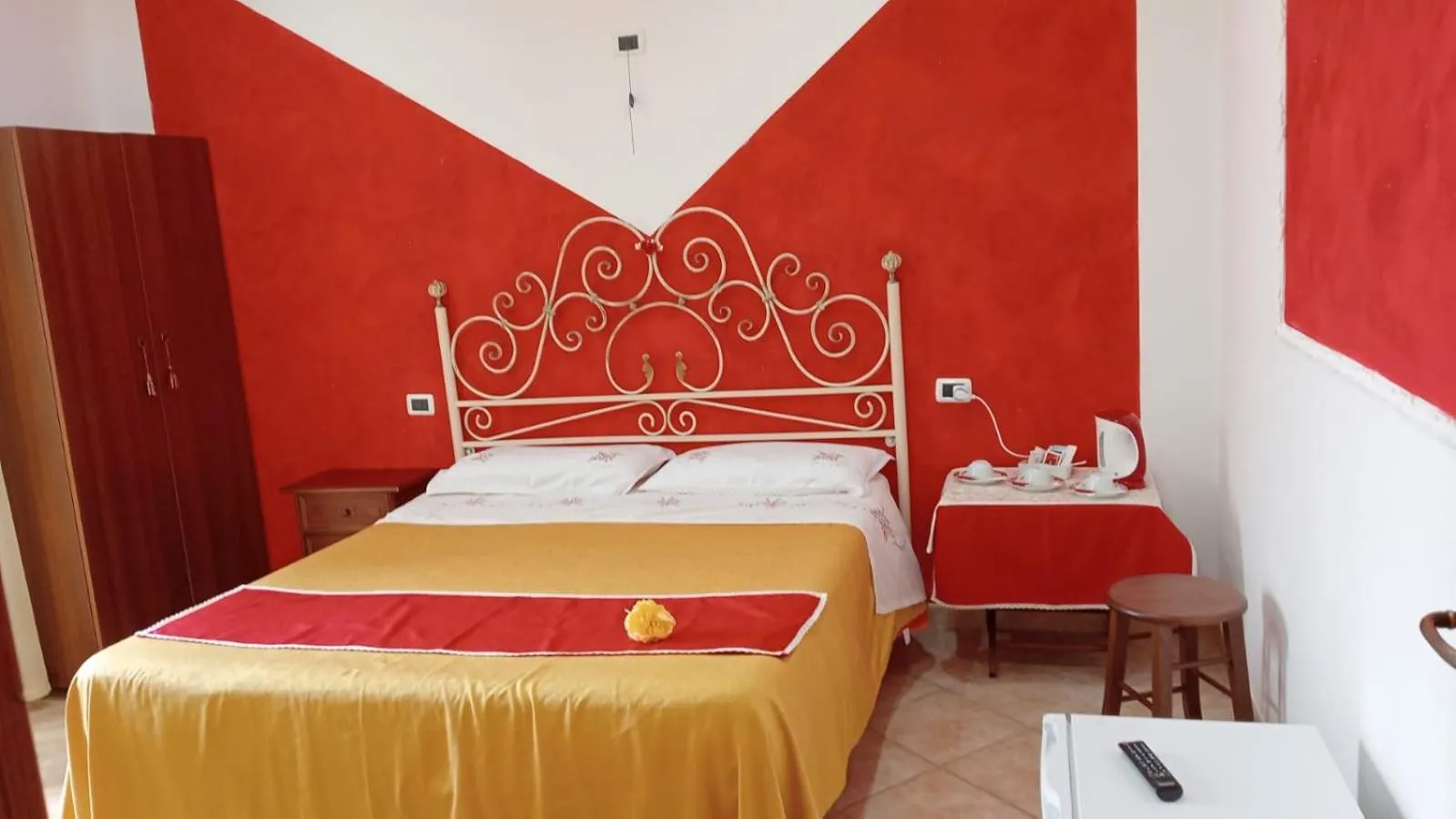 Bed in vecchio west