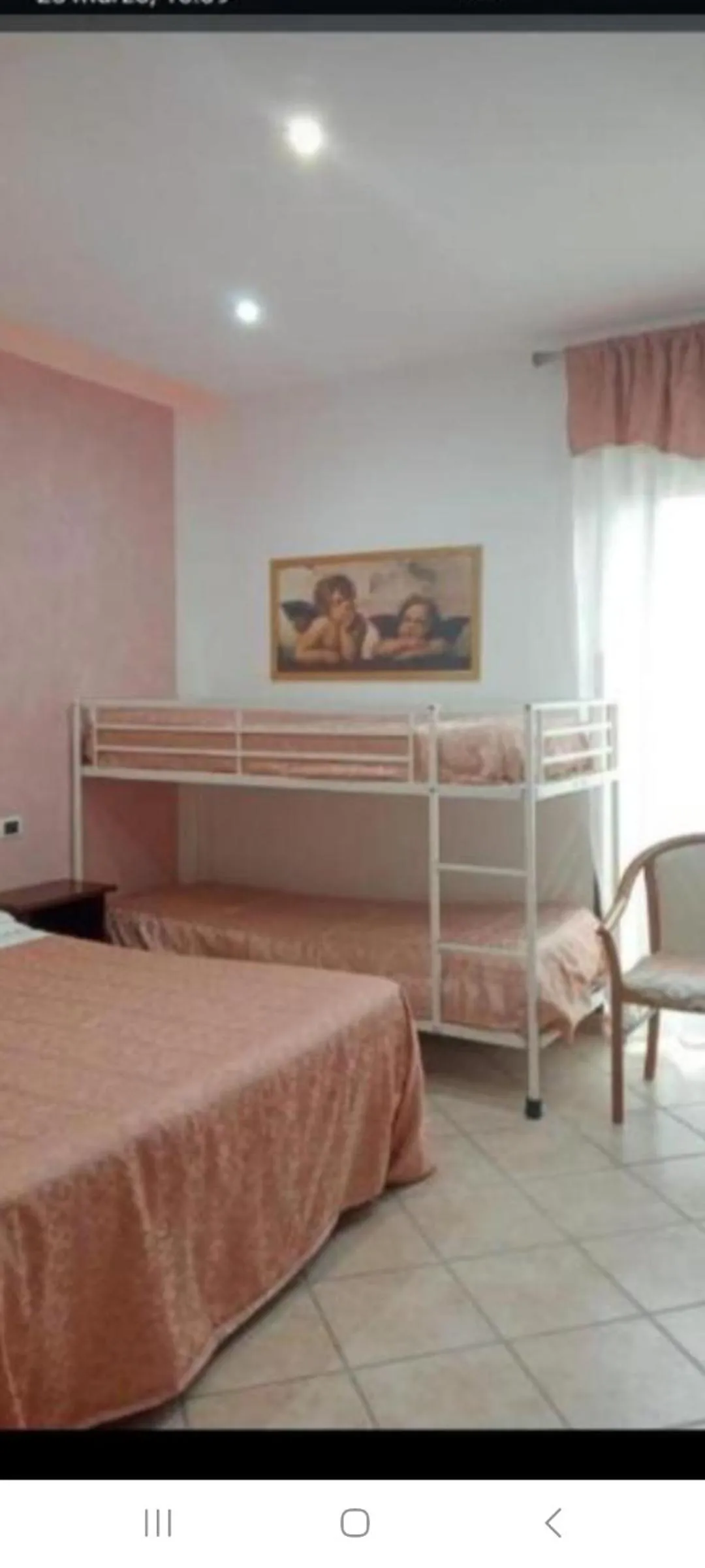 Bed in vecchio west