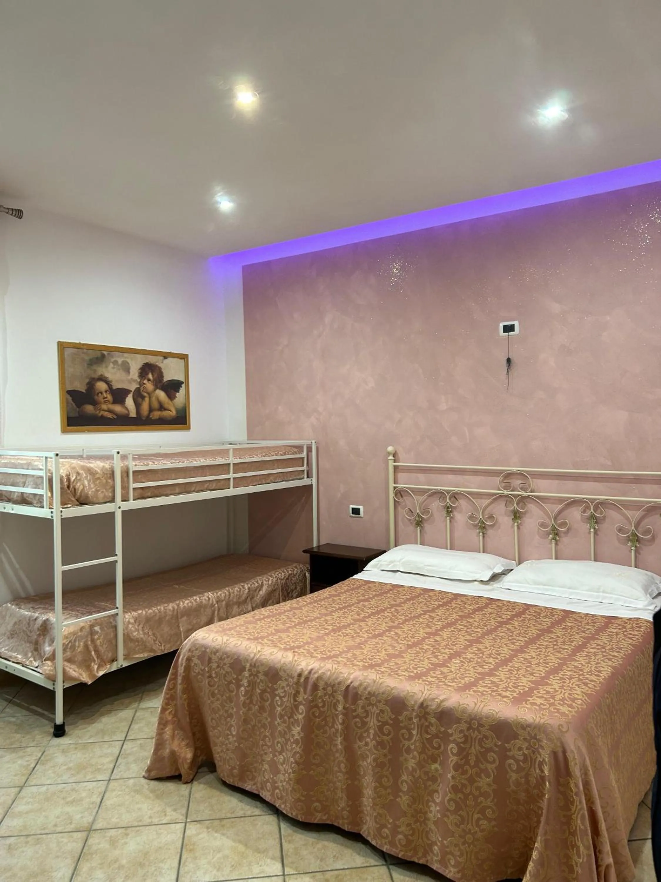 Bed in vecchio west