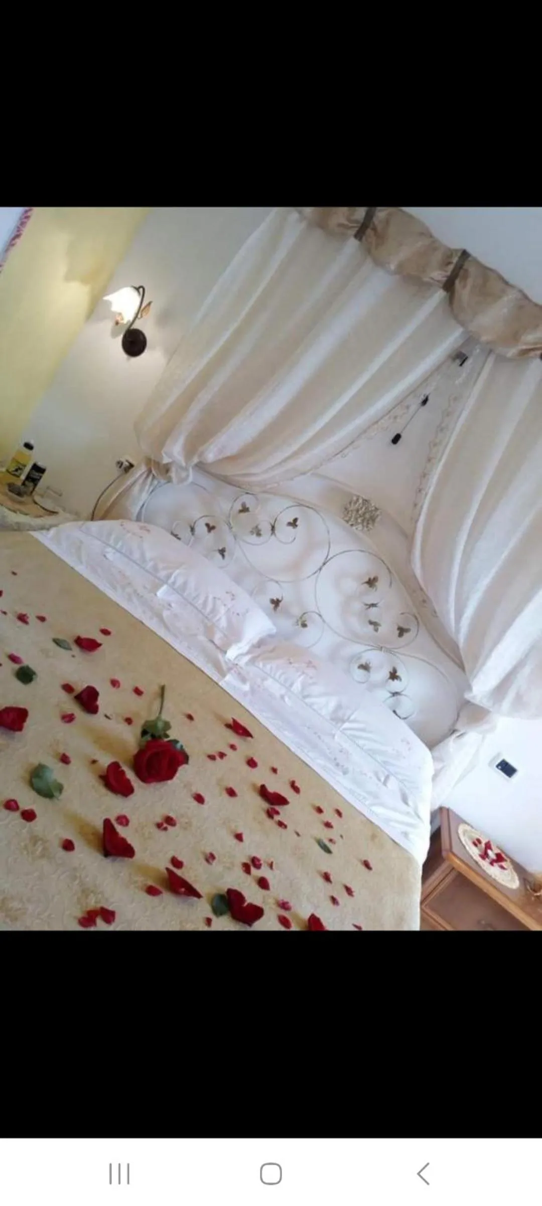 Bed in vecchio west