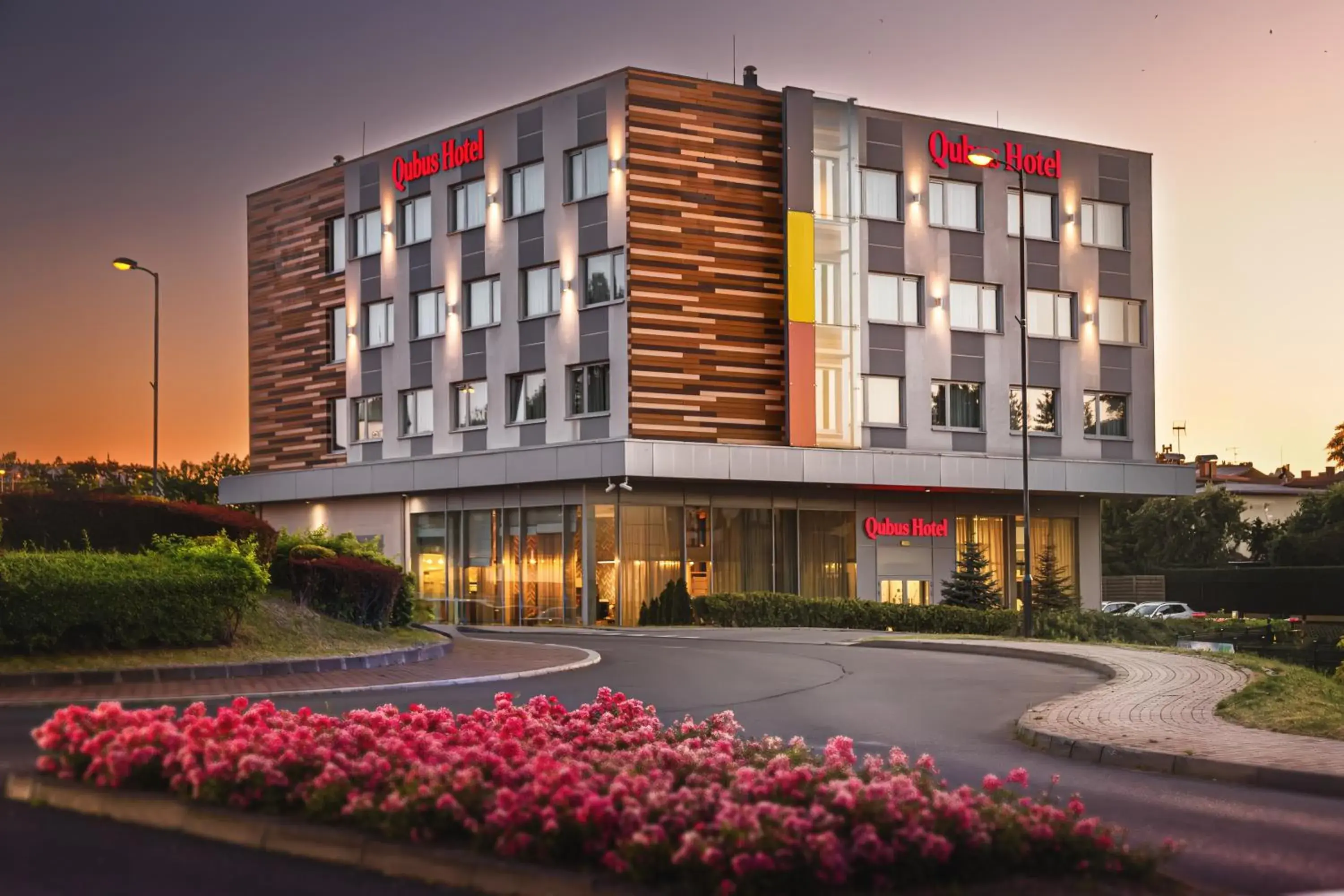 Property building in Qubus Hotel Żory Property building in Qubus Hotel Żory