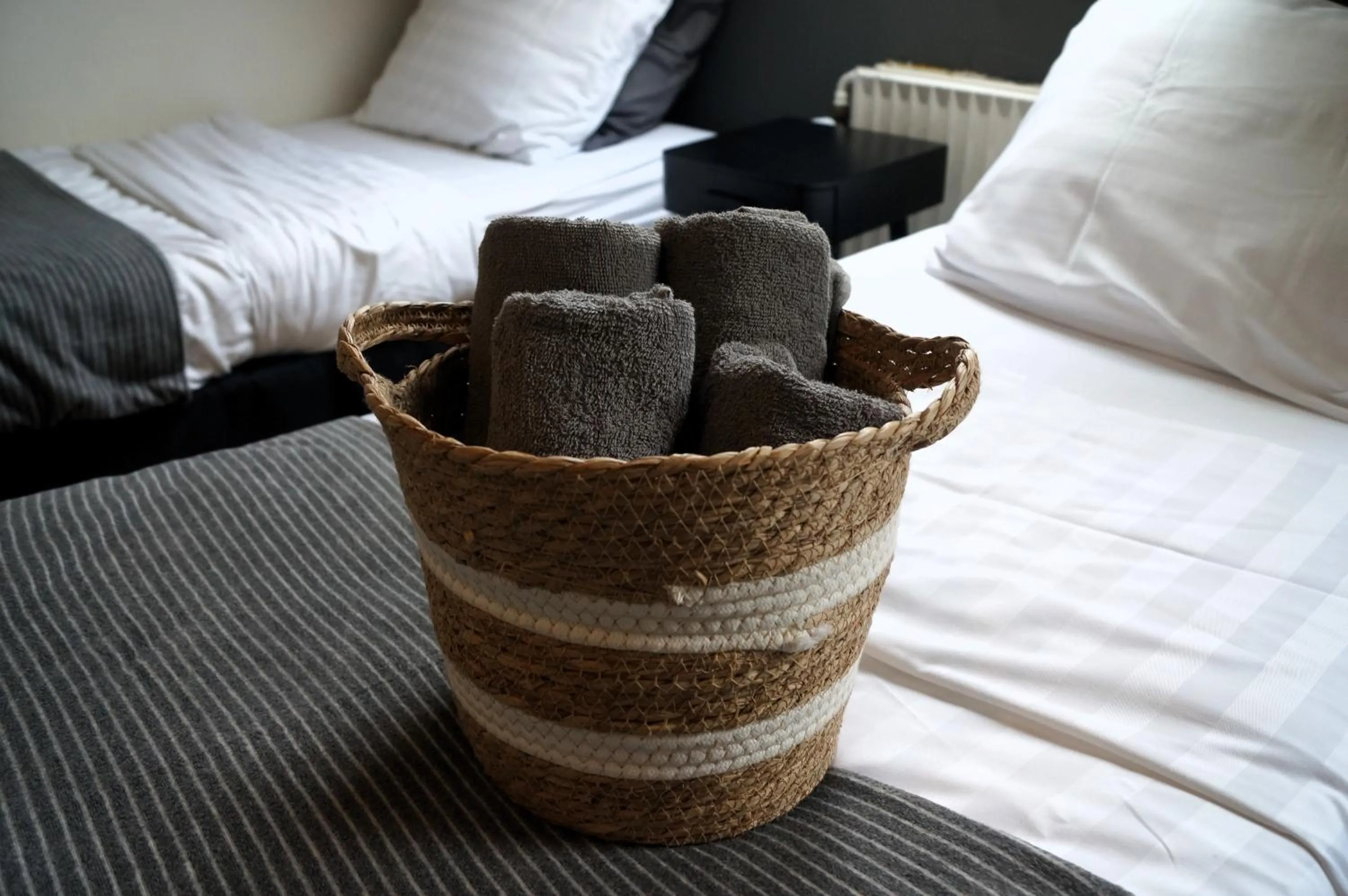 towels, Bed in Herberg, Het Wapen van Tilburg
