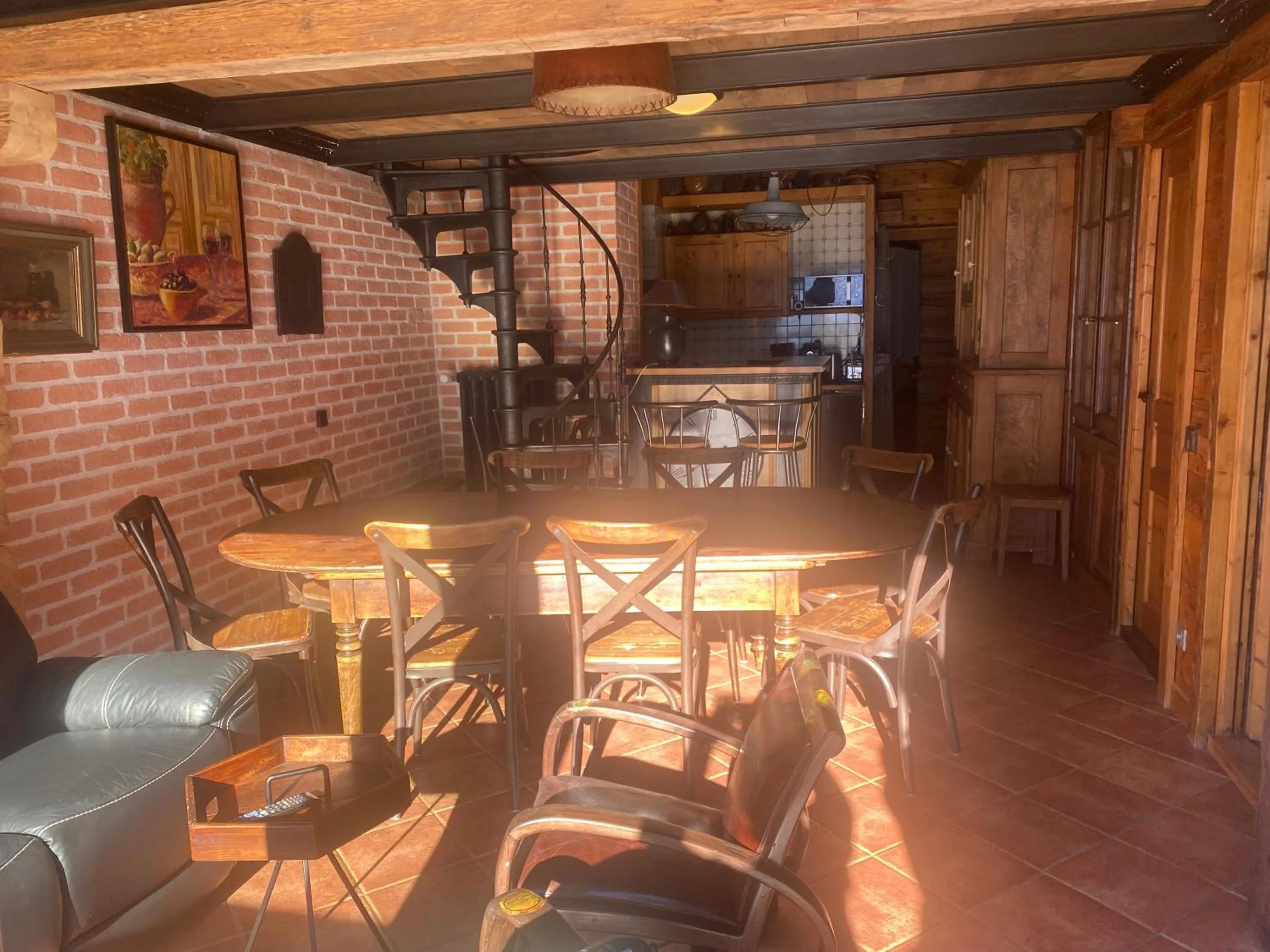 Dining area in Chalet le 1791