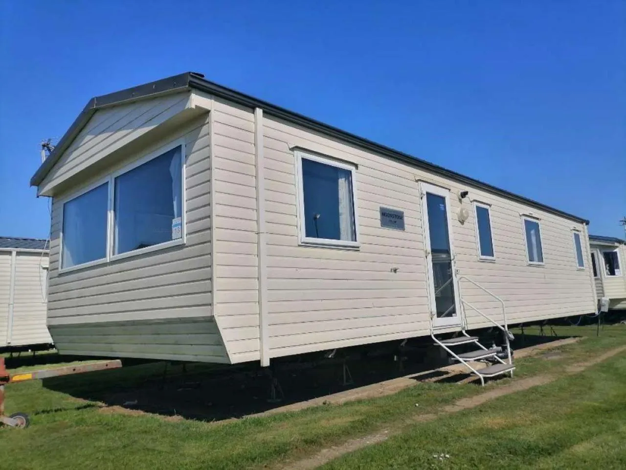 Property building in Camber Sands Holiday Park
