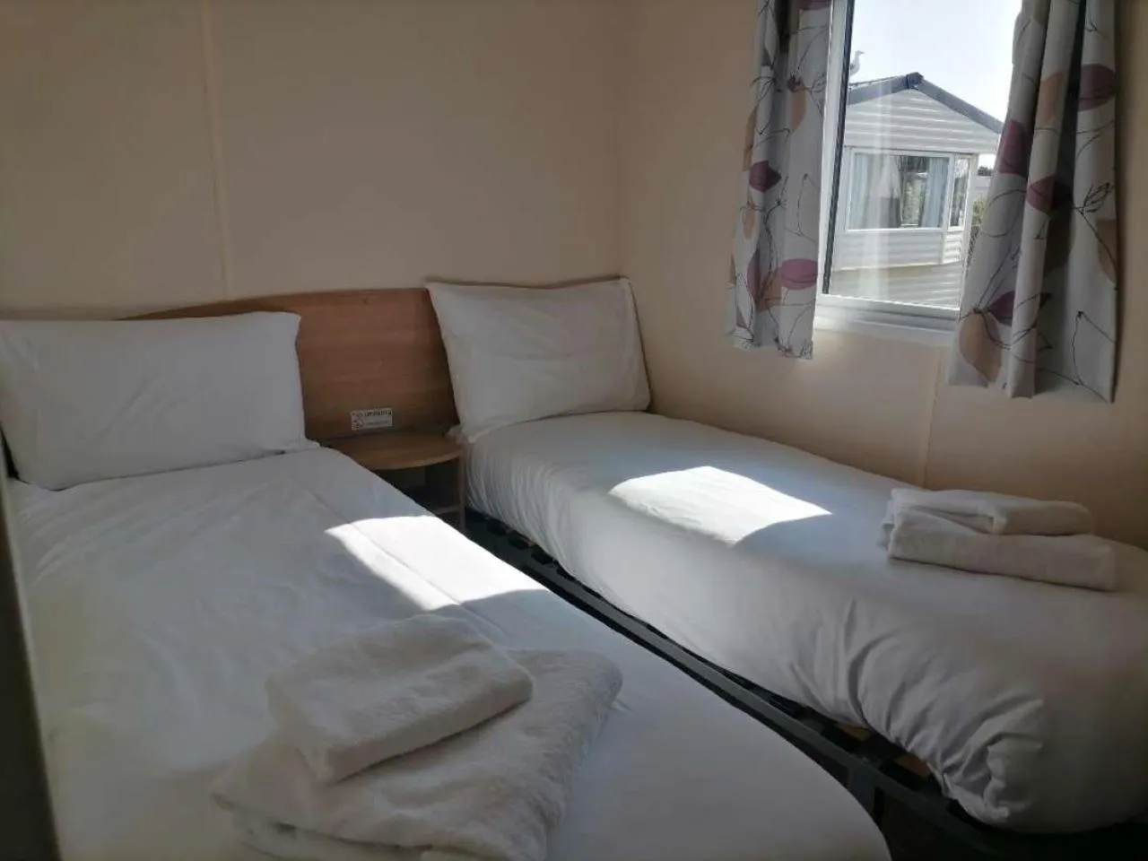 Bed in Camber Sands Holiday Park