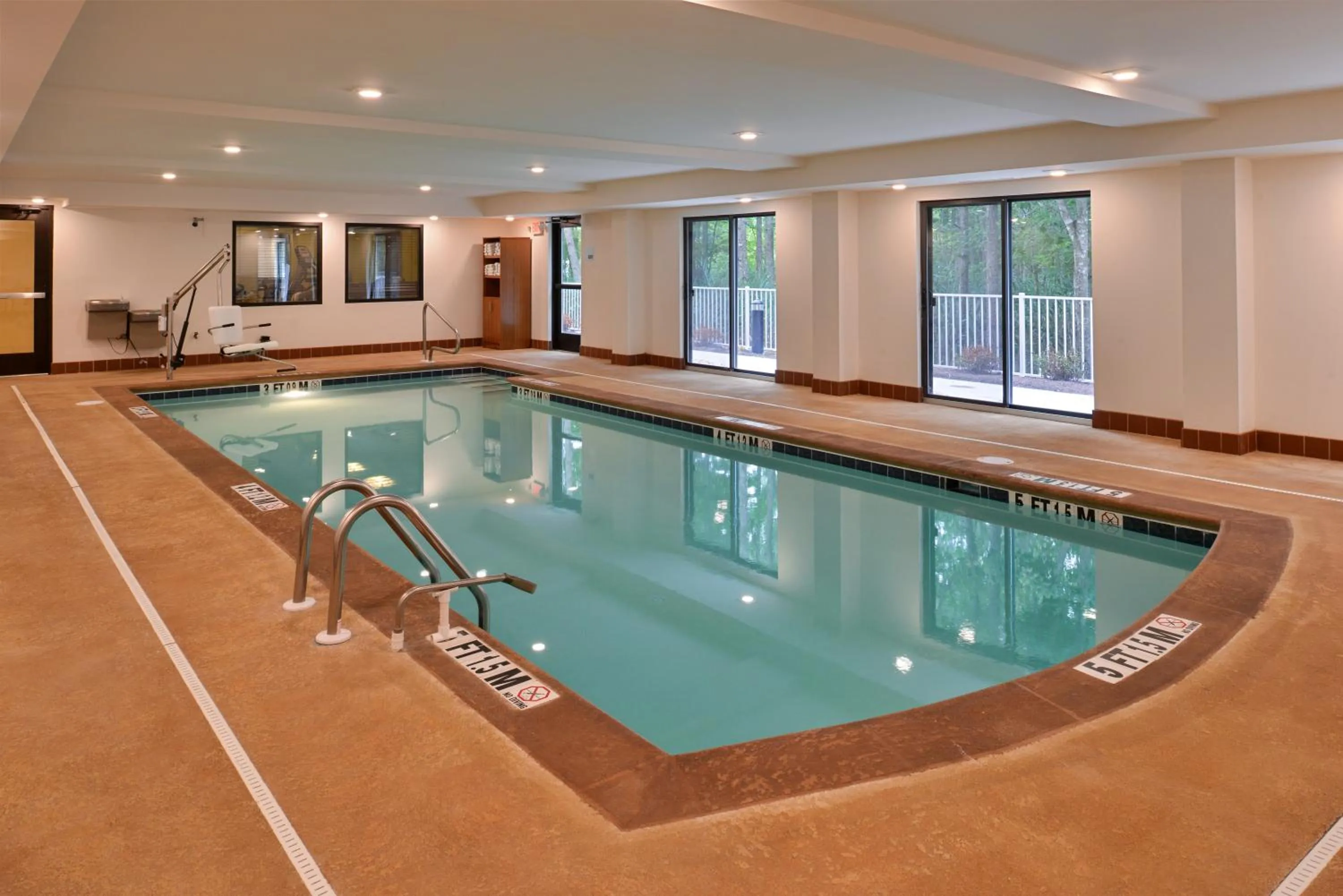 Swimming pool in Holiday Inn Express and Suites West Ocean City by IHG