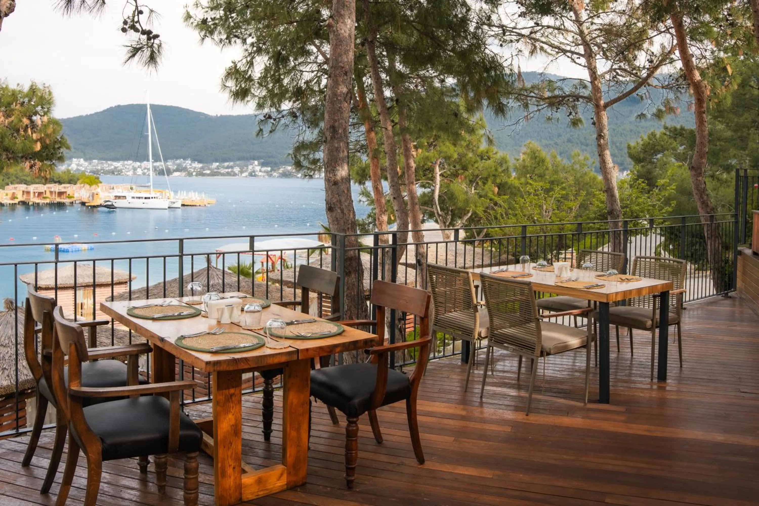 Restaurant/places to eat in La Blanche Island Bodrum