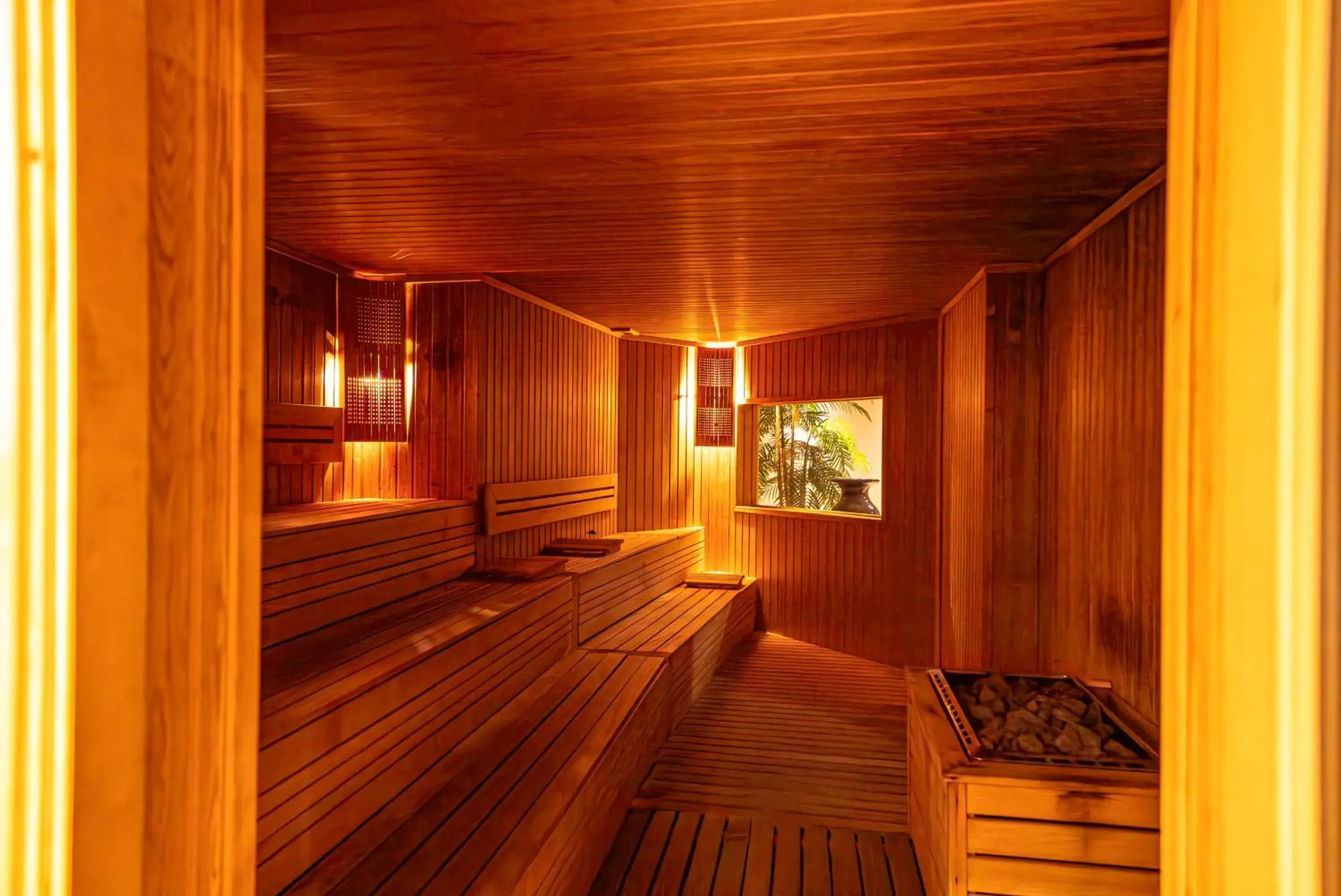 Sauna, Bed in La Blanche Island Bodrum Sauna, Bed in La Blanche Island Bodrum