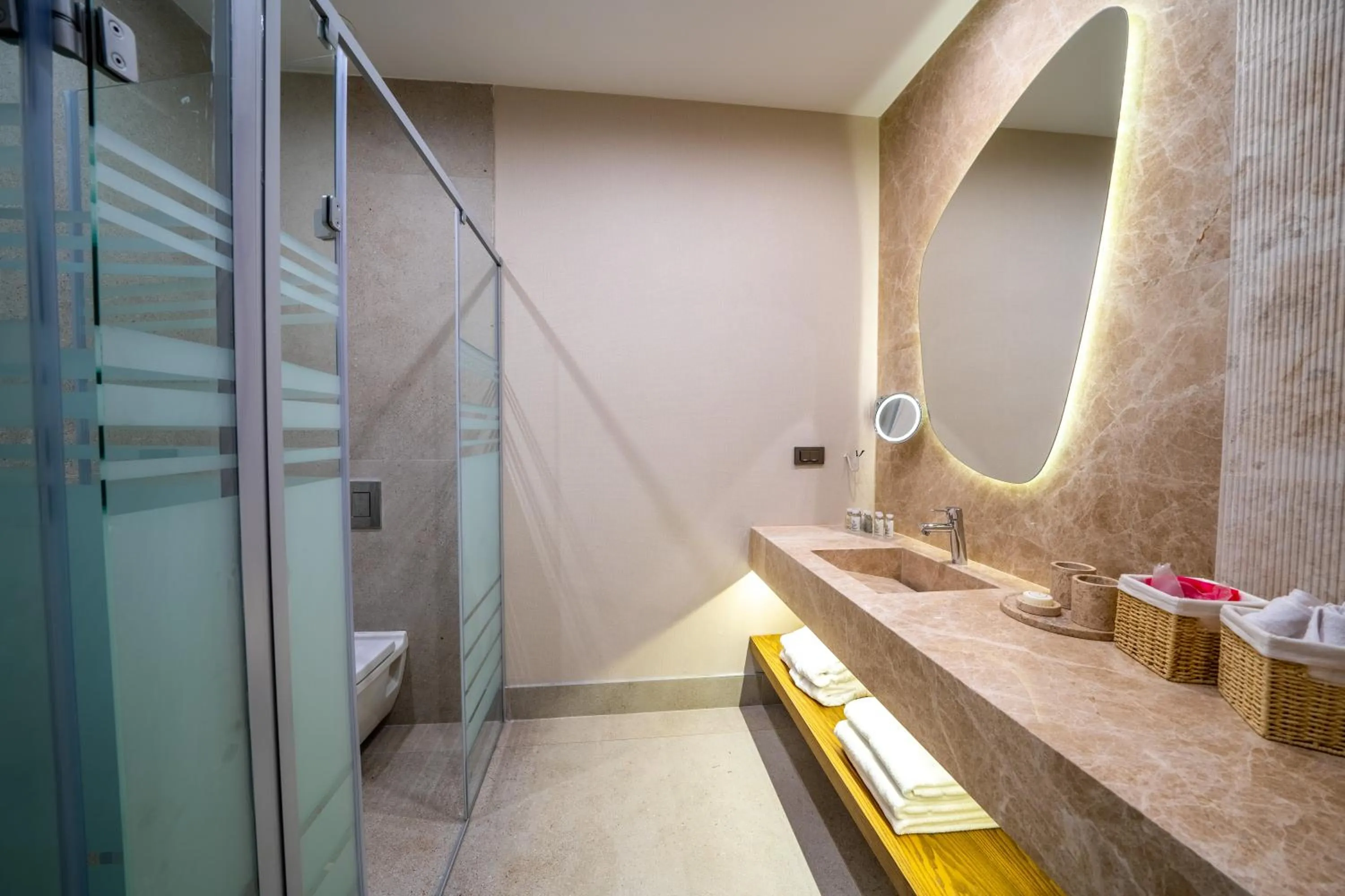 Shower in La Blanche Island Bodrum