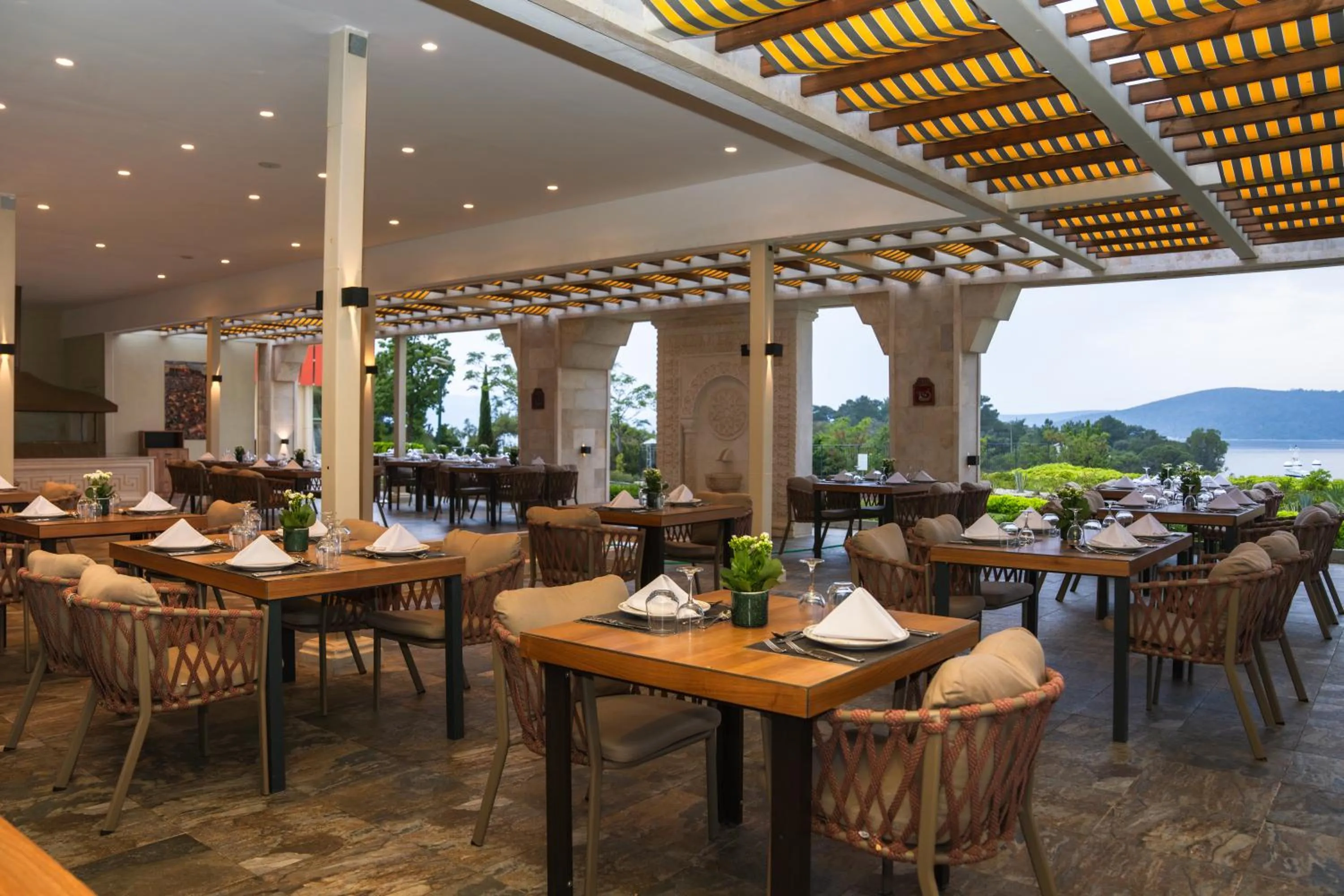 Restaurant/places to eat in La Blanche Island Bodrum