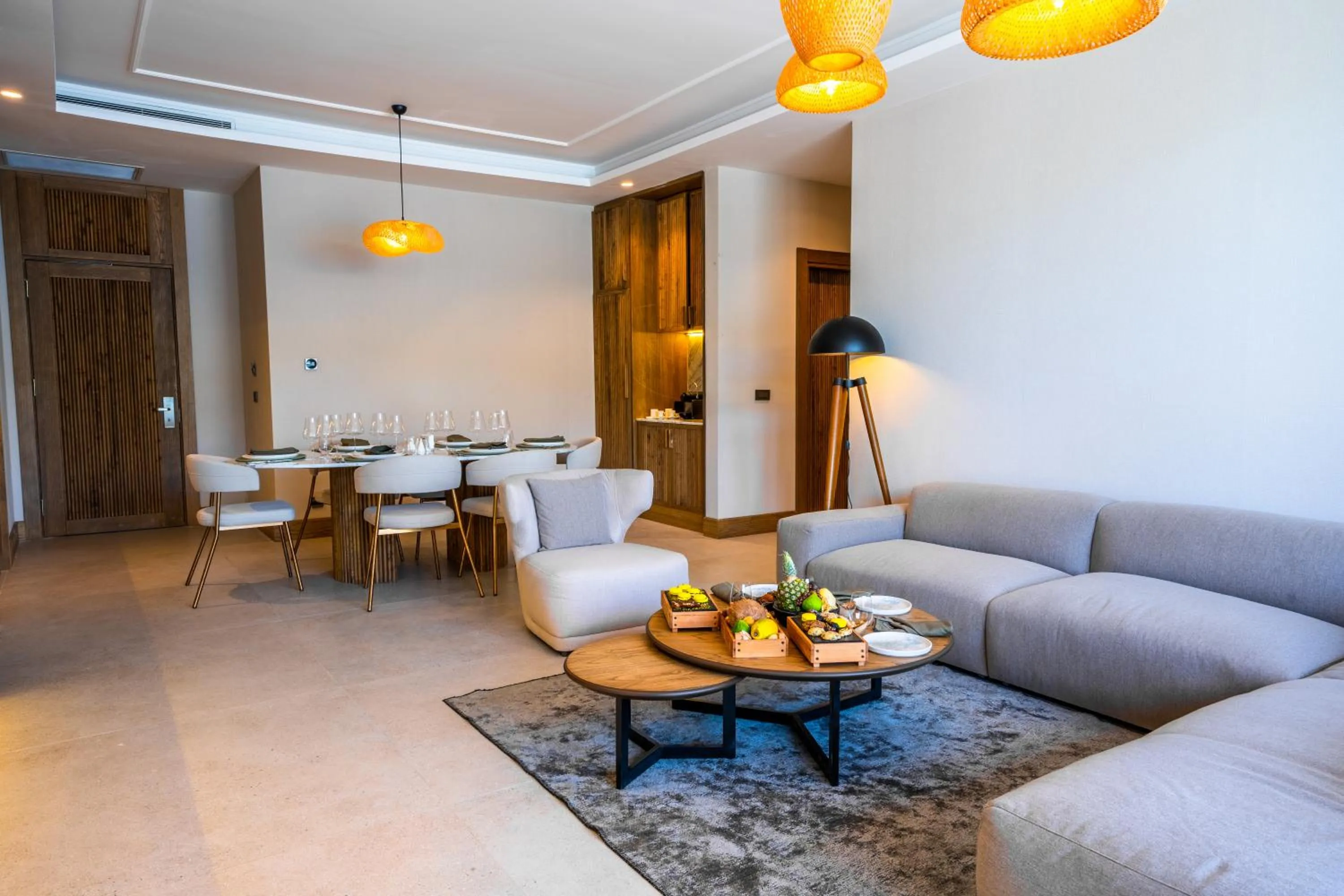 Living room in La Blanche Island Bodrum