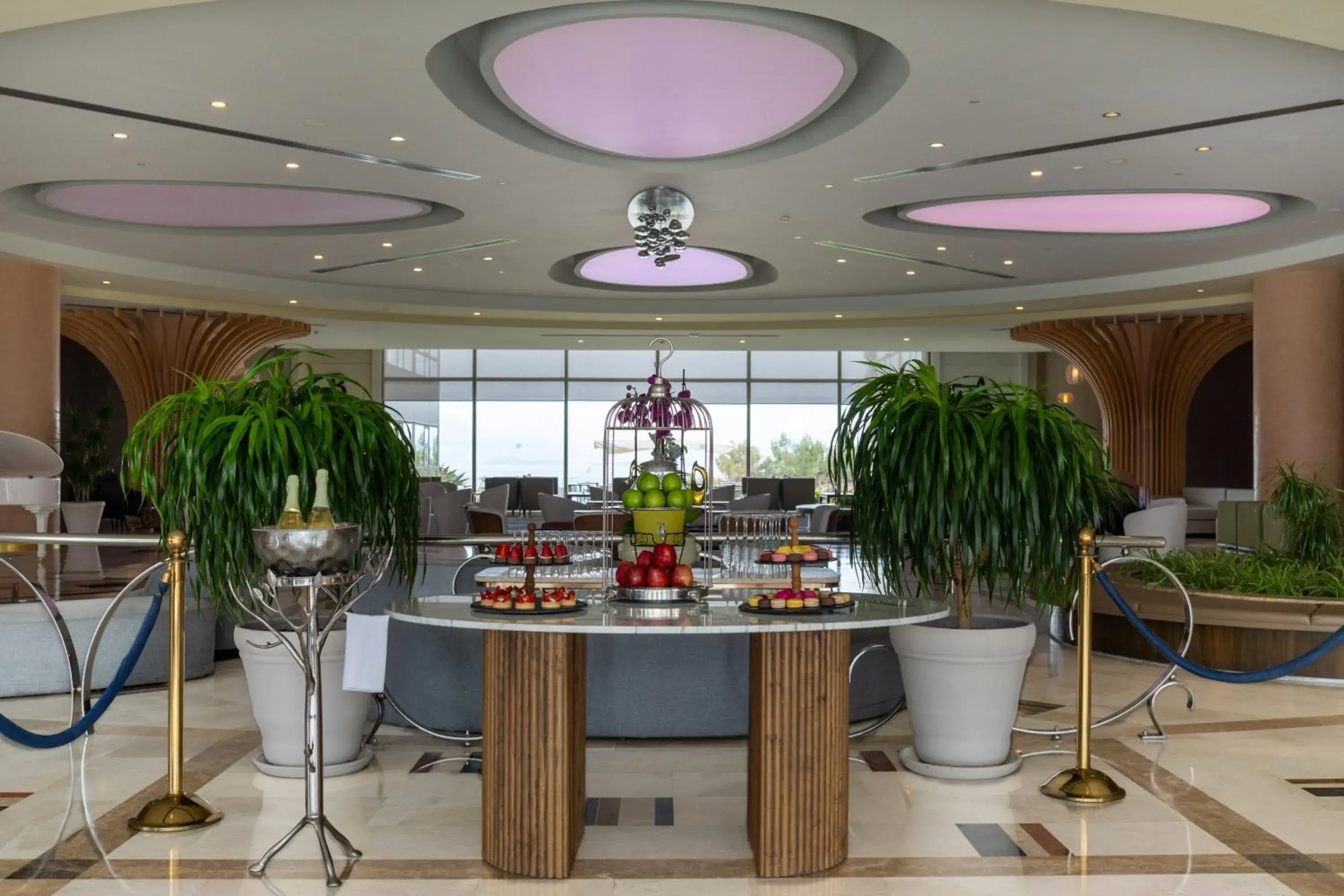 Lobby or reception in La Blanche Island Bodrum Lobby or reception in La Blanche Island Bodrum