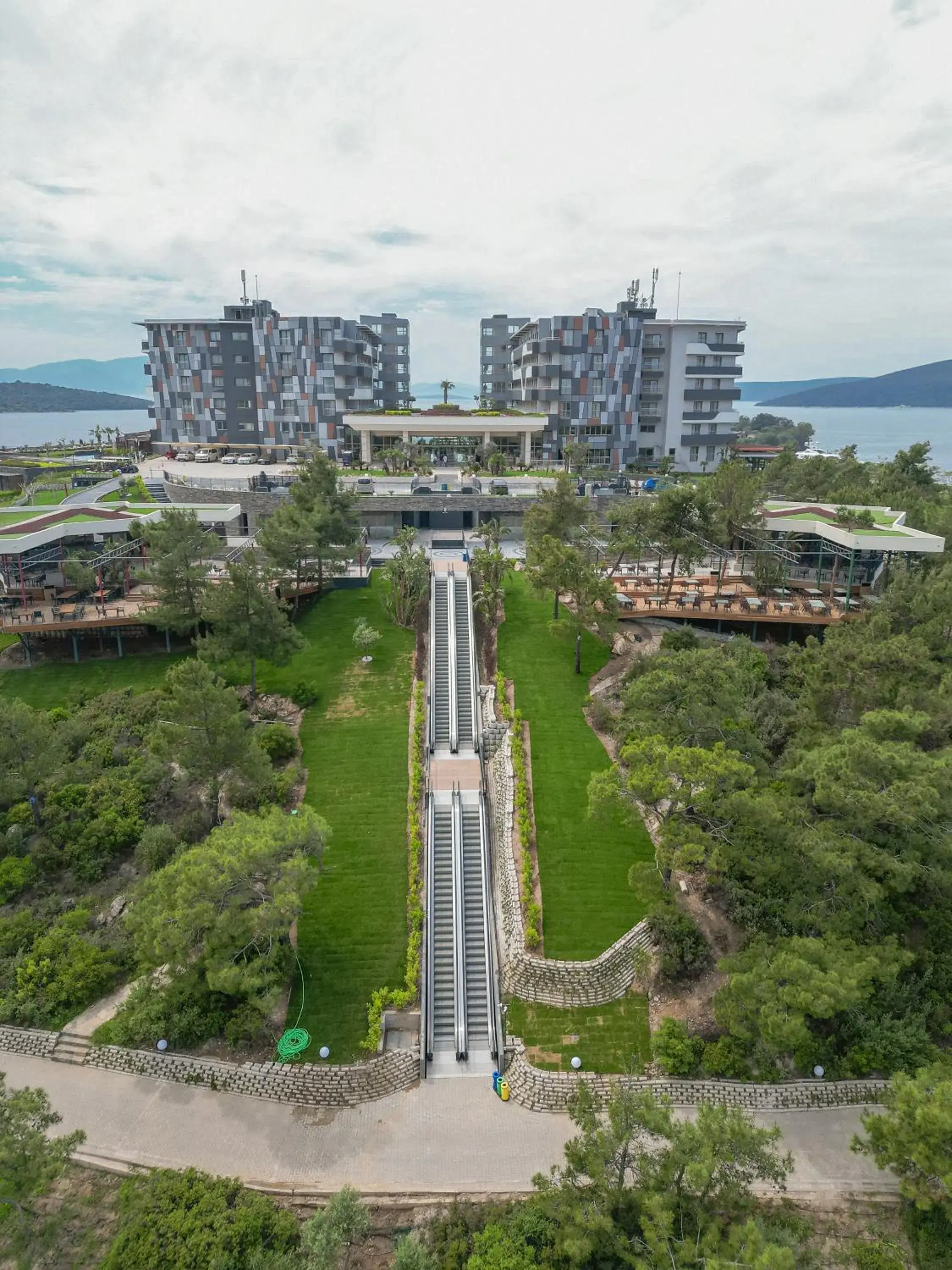 Property building in La Blanche Island Bodrum Property building in La Blanche Island Bodrum