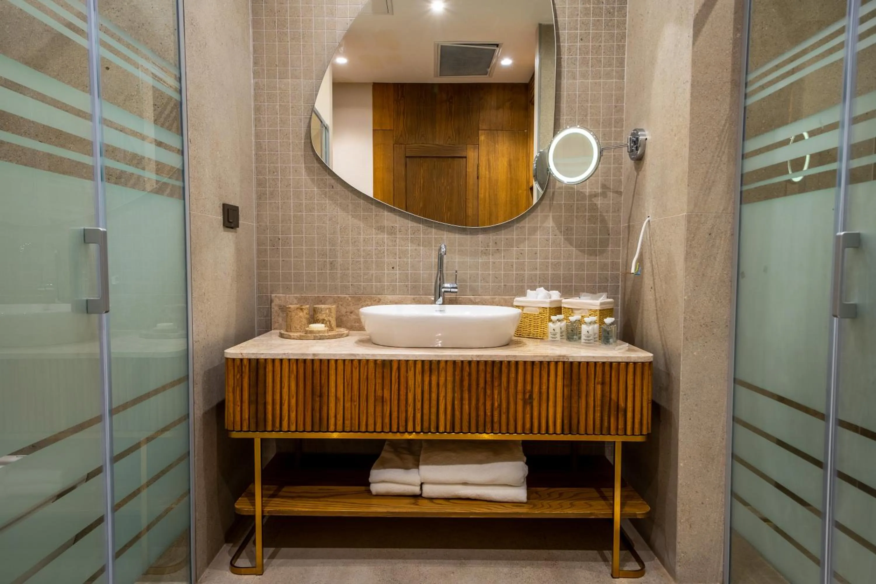 Shower in La Blanche Island Bodrum