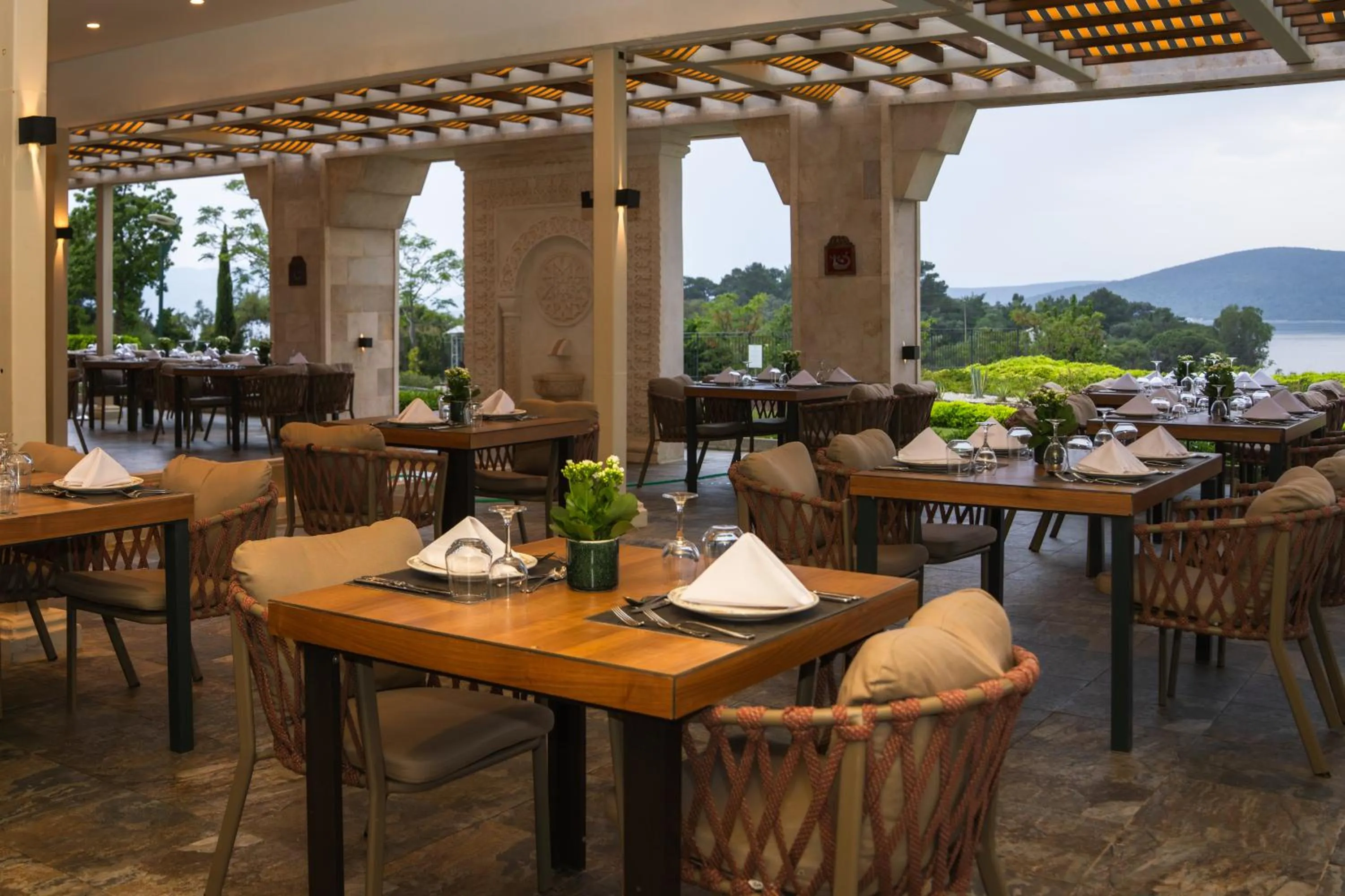 Restaurant/places to eat in La Blanche Island Bodrum