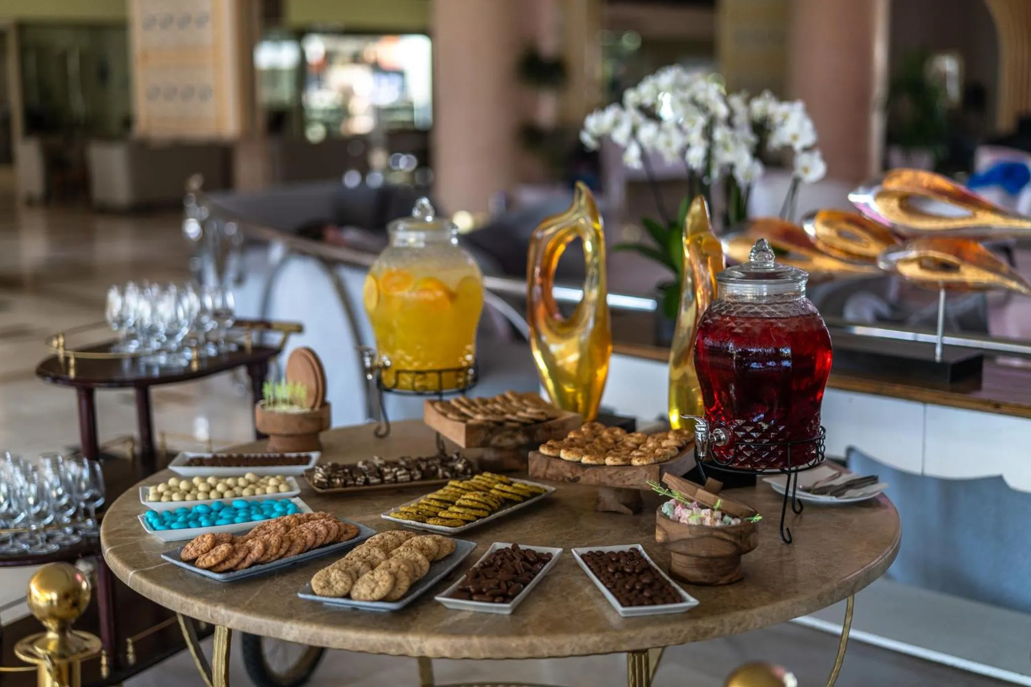 Lobby or reception in La Blanche Island Bodrum