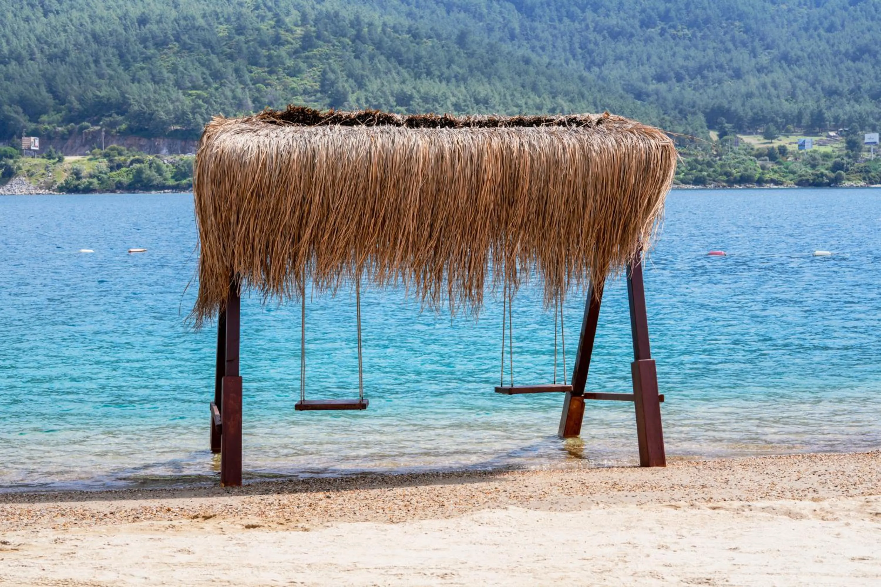 Sea view in La Blanche Island Bodrum