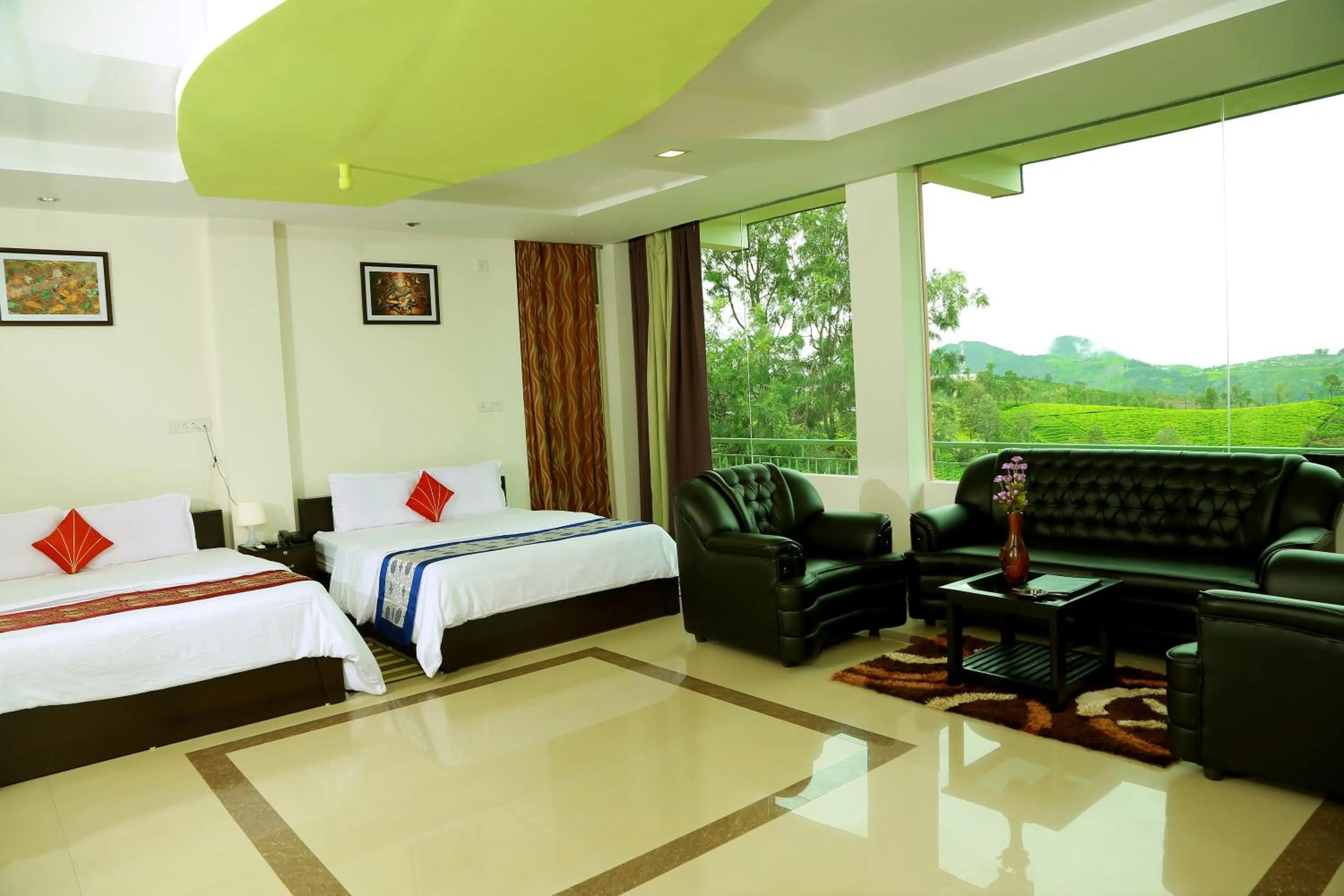 Mountain view, Bed in Sunvalley Homestay