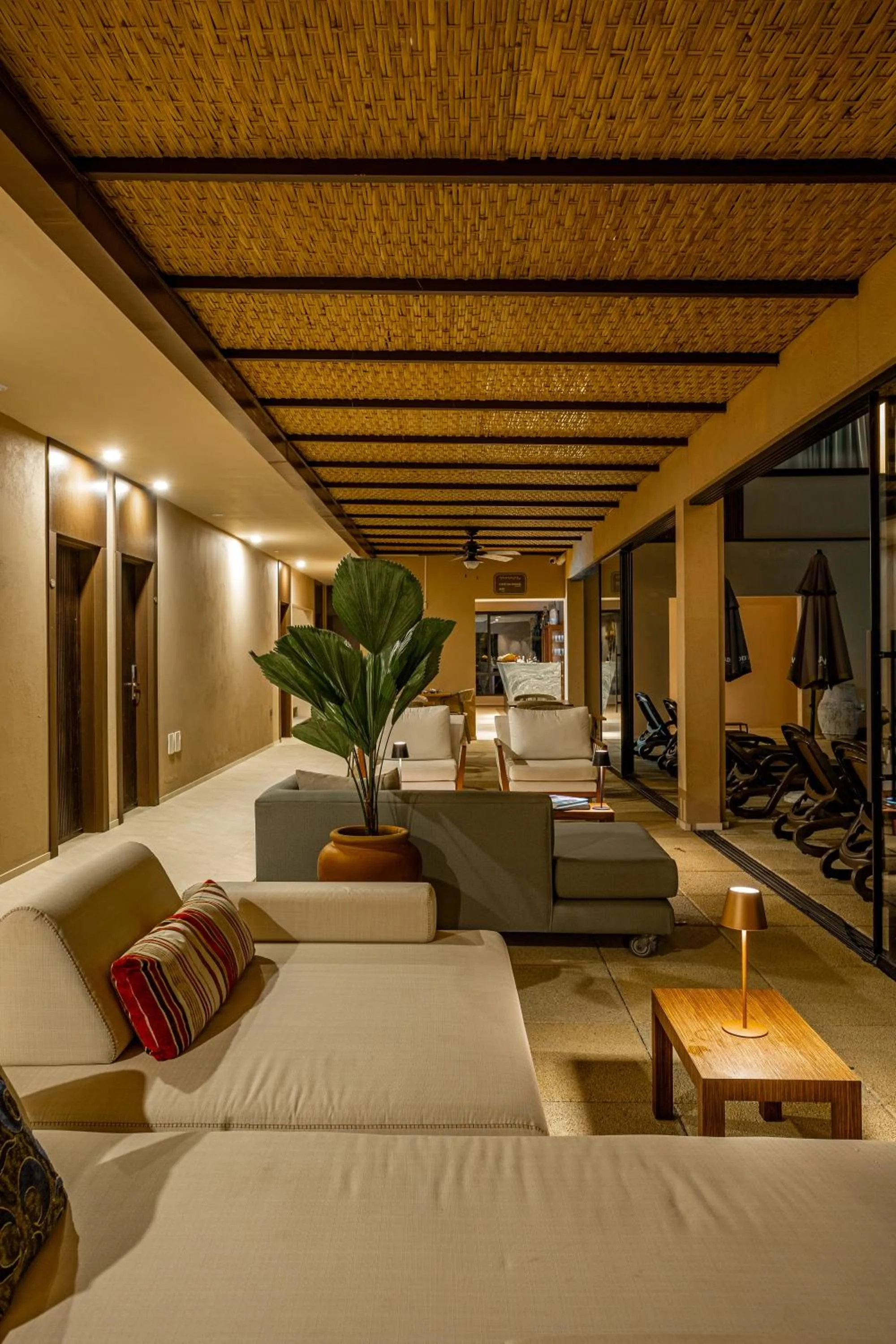 Seating area in Pousada Yamandu - SPA Aquecido